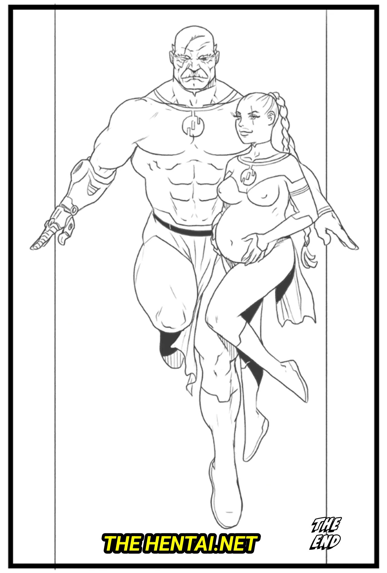 Supergirl vs Conquest Hentai pt-br 28