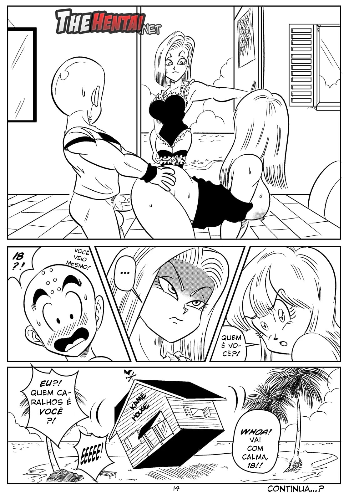 Surprise Visit By FunsexyDB Hentai pt-br 18