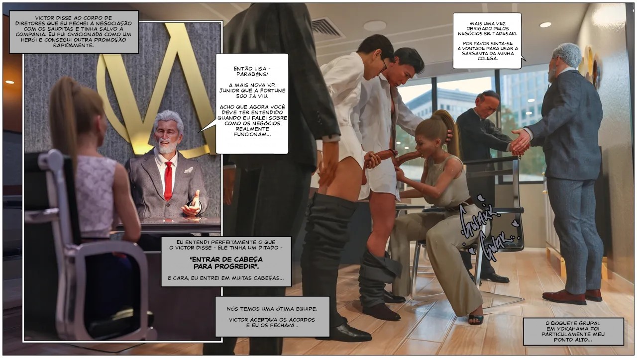 The Corporate Whore Hentai pt-br 13