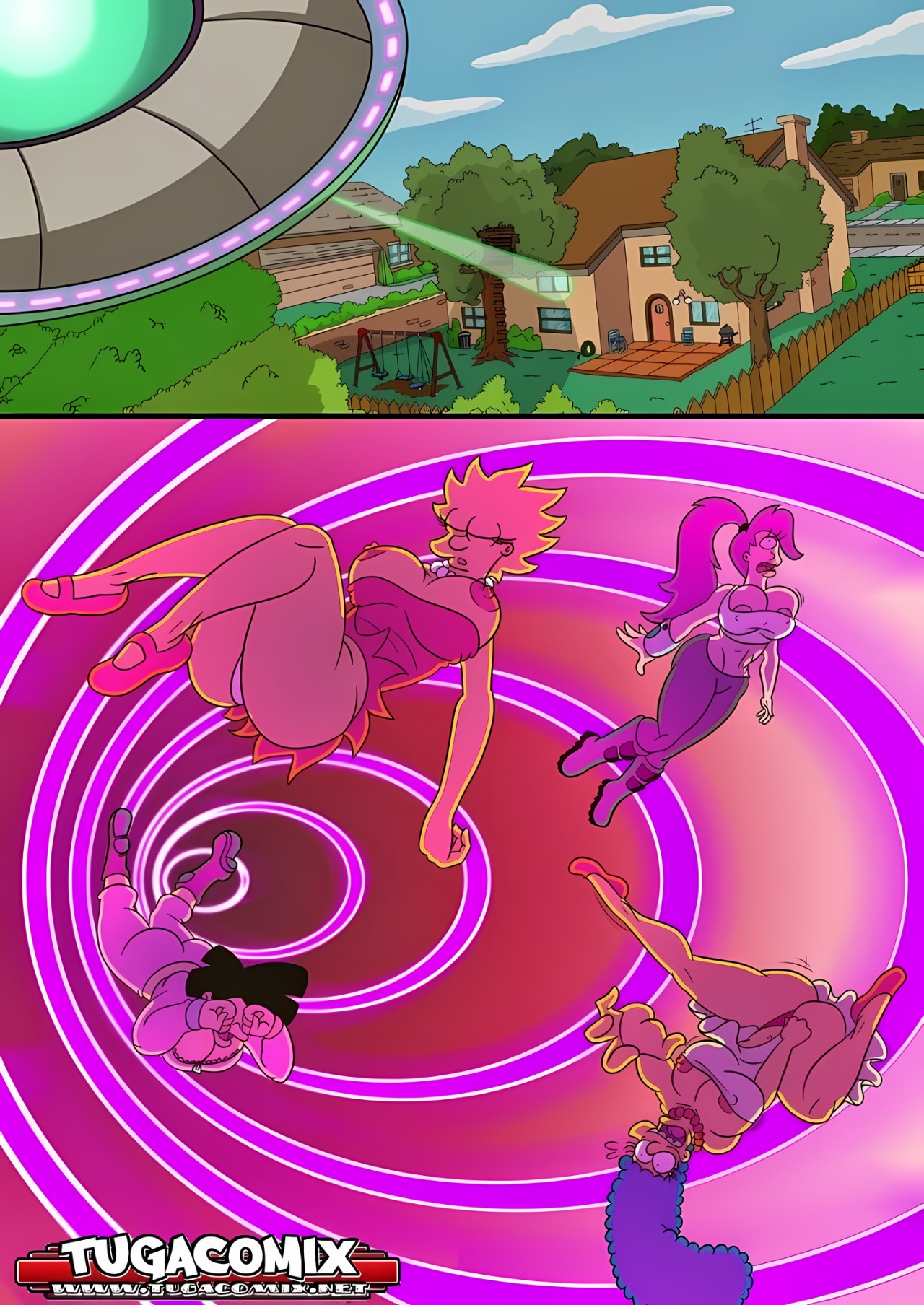 The Simpsons: Into The Multiverse Part 1 Hentai pt-br 05