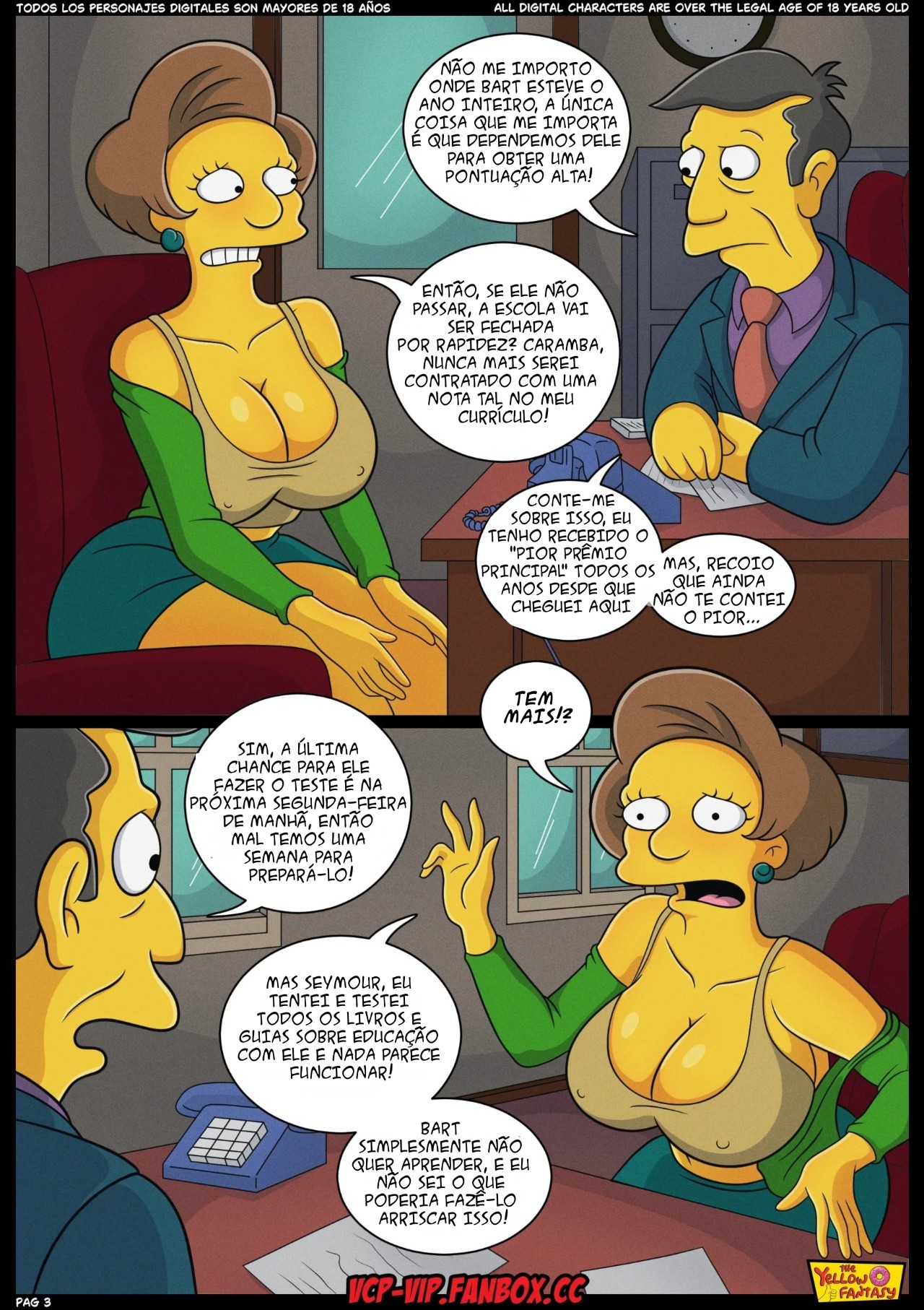 The Yellow Fantasy "El Examen" Hentai pt-br 04