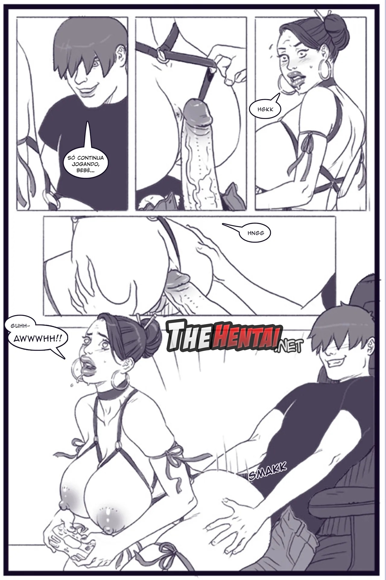 X Academy Bimbofied Hentai pt-br 57