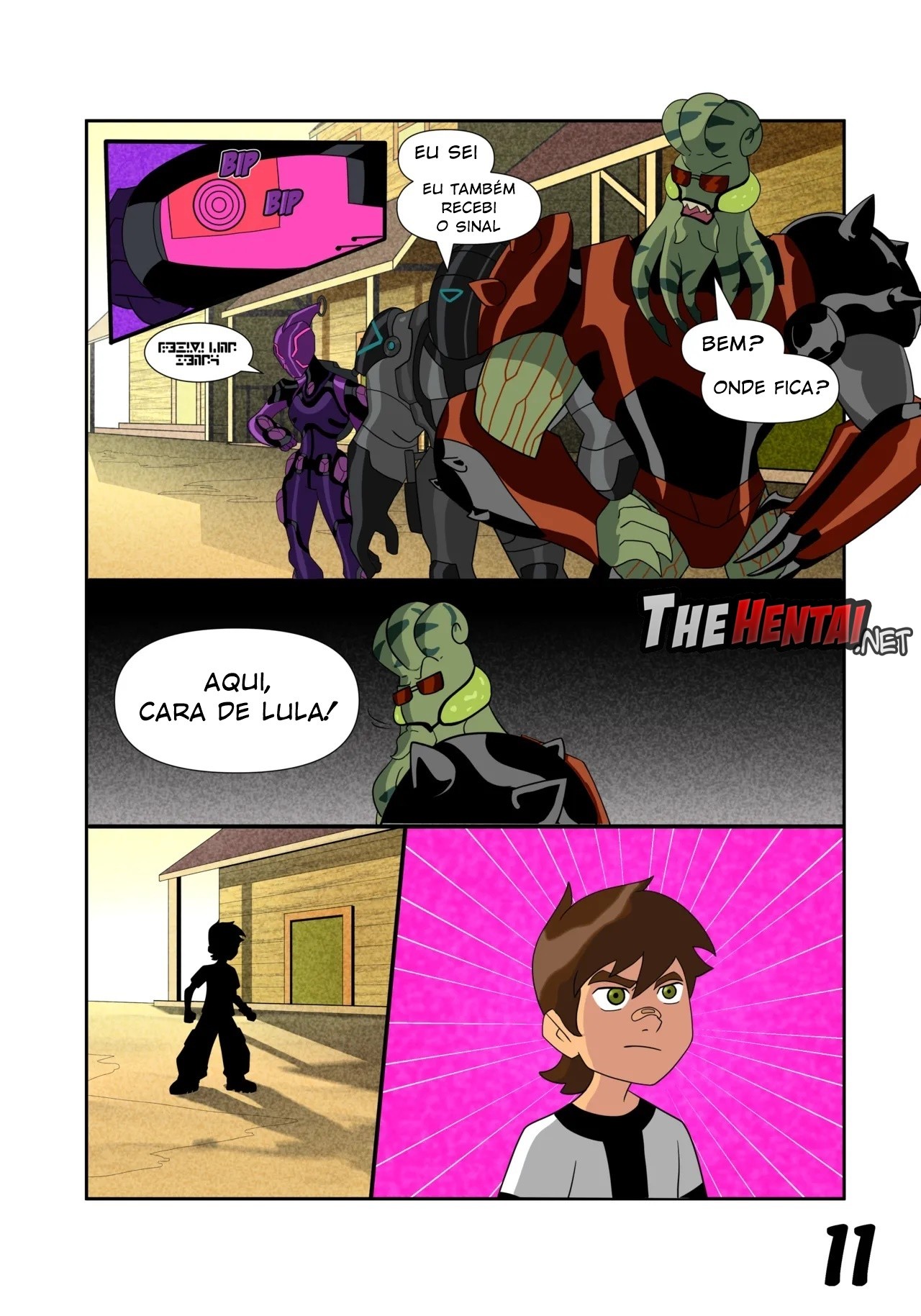 Ben 10: Chaquetrix Part 11 Hentai pt-br 12