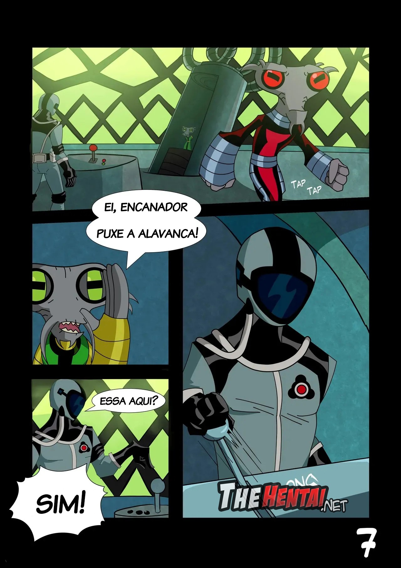 Ben 10: Chaquetrix Part 2 Hentai pt-br 08