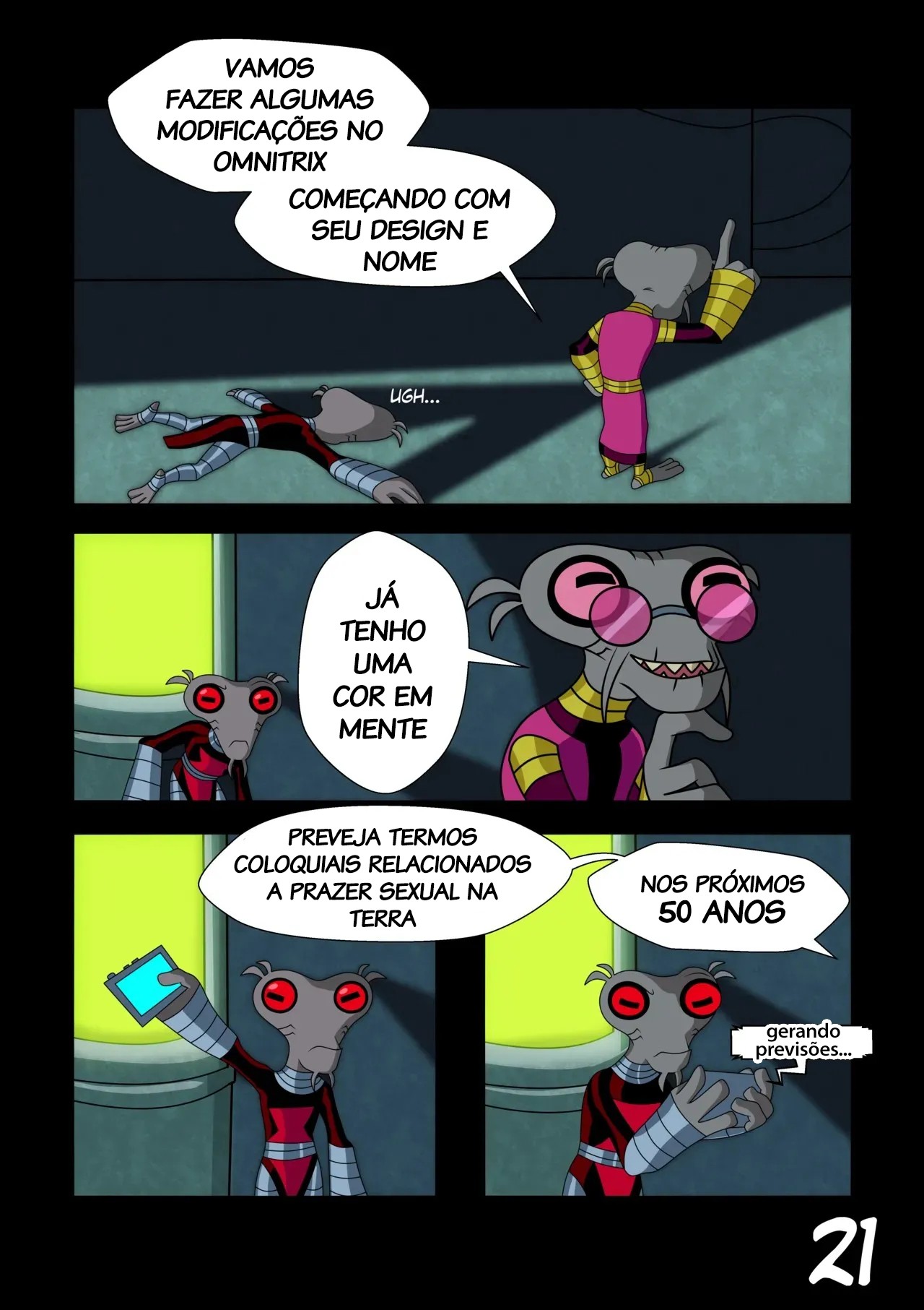 Ben 10: Chaquetrix Part 2 Hentai pt-br 22