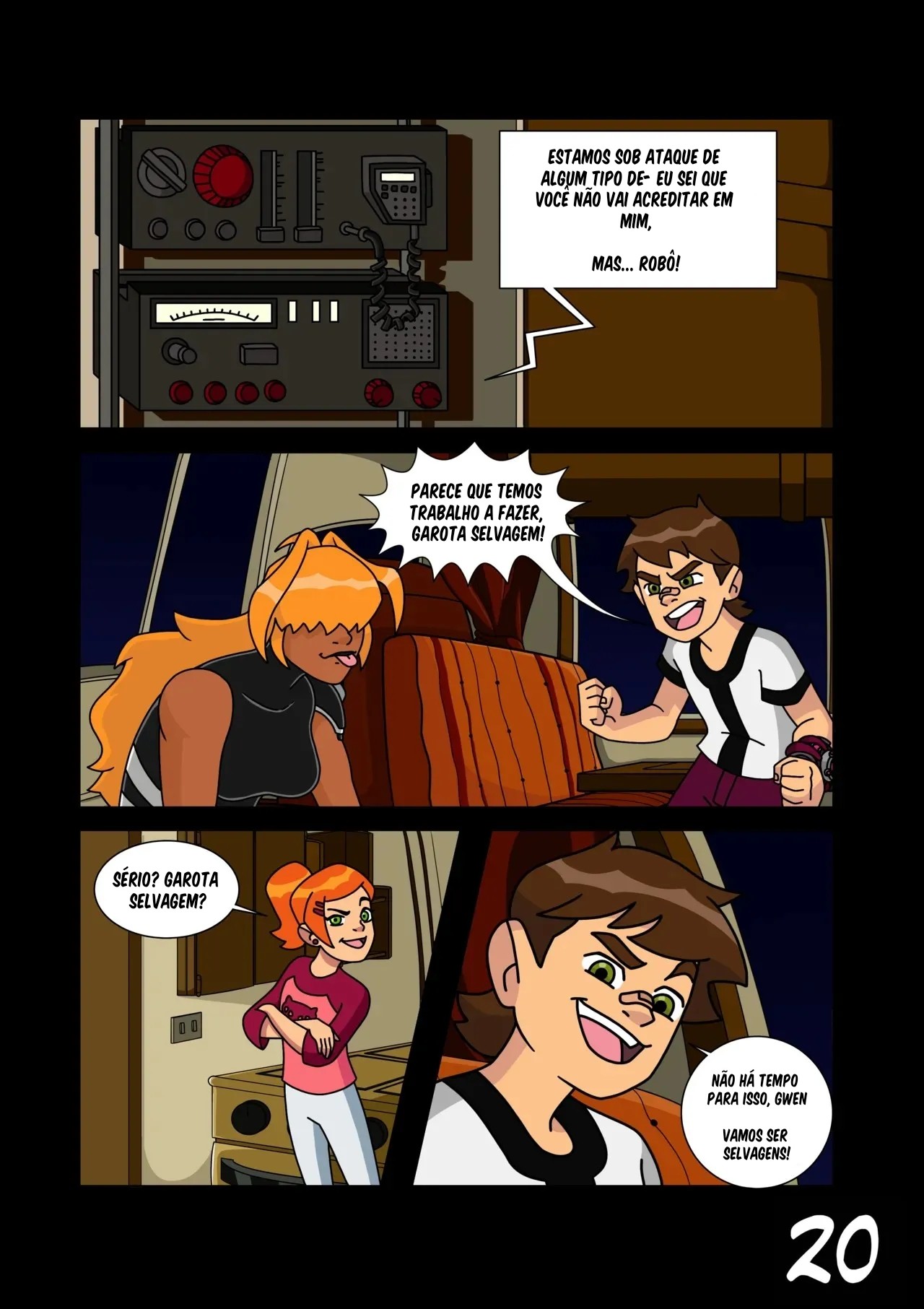 Ben 10: Chaquetrix Part 4 Hentai pt-br 20