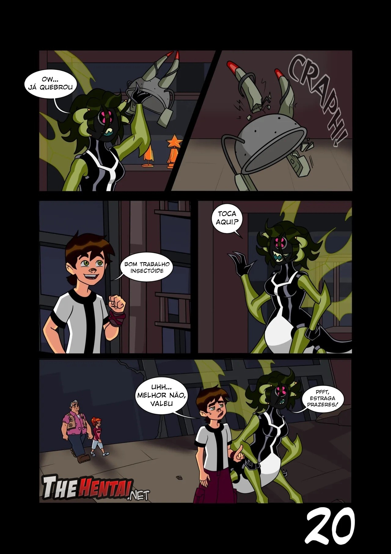Ben 10: Chaquetrix Part 8 Hentai pt-br 21
