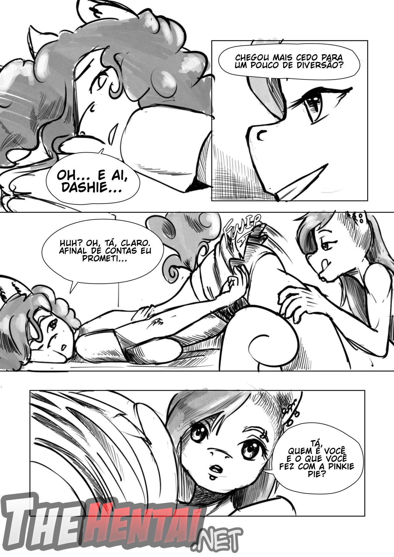 Friendship Is Dirty Redux Hentai pt-br 21