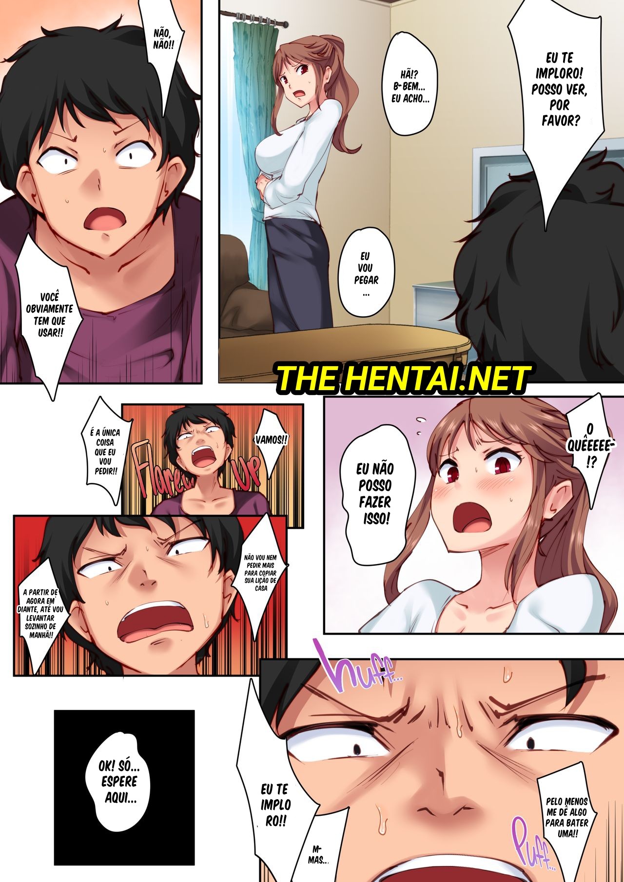 Home Alone Romp With My Childhood Friend Hentai pt-br 08