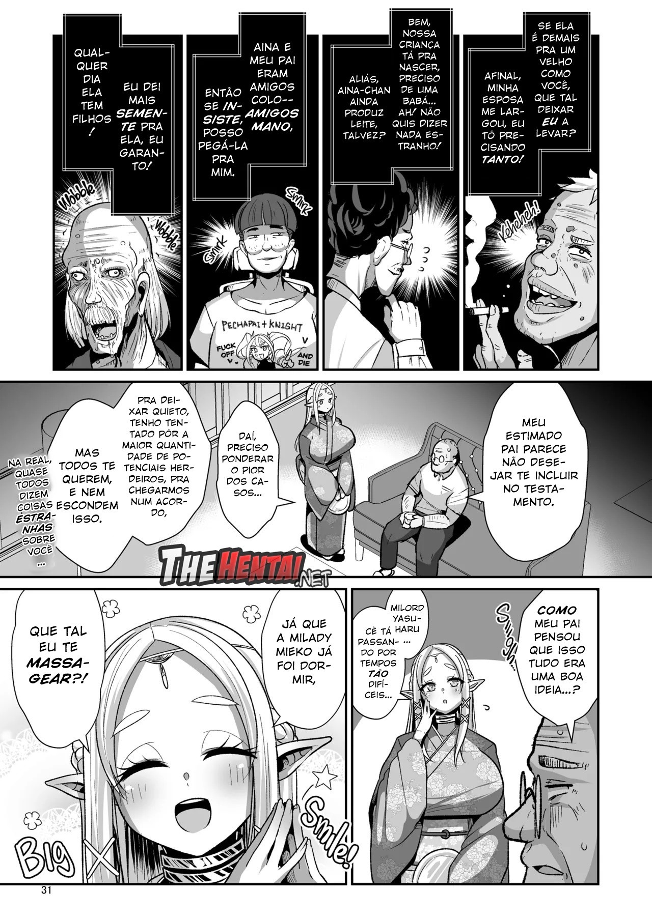 Machinations Of An Elven Concubine Part One: Deathbed Hentai pt-br 33