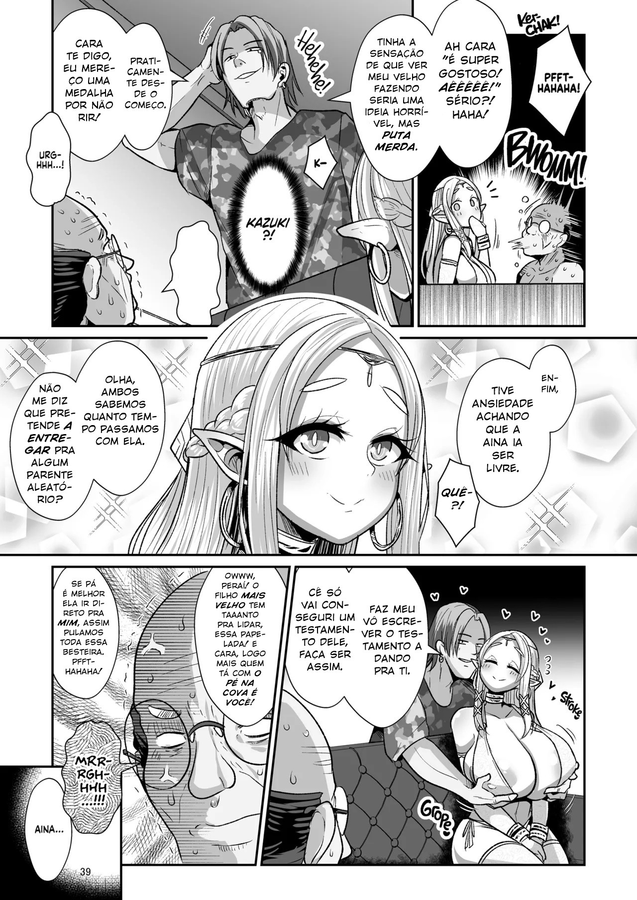 Machinations Of An Elven Concubine Part One: Deathbed Hentai pt-br 41