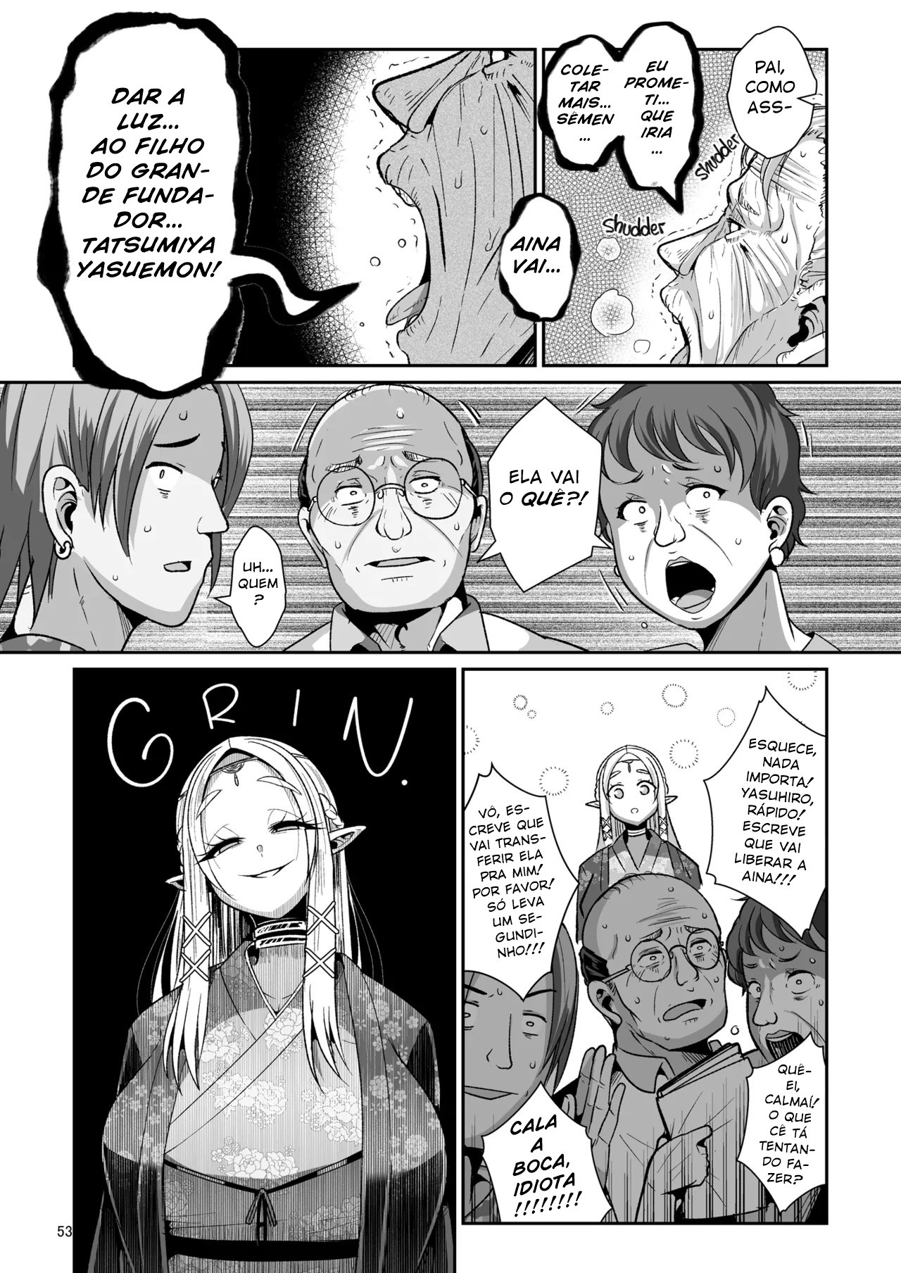 Machinations Of An Elven Concubine Part One: Deathbed Hentai pt-br 55