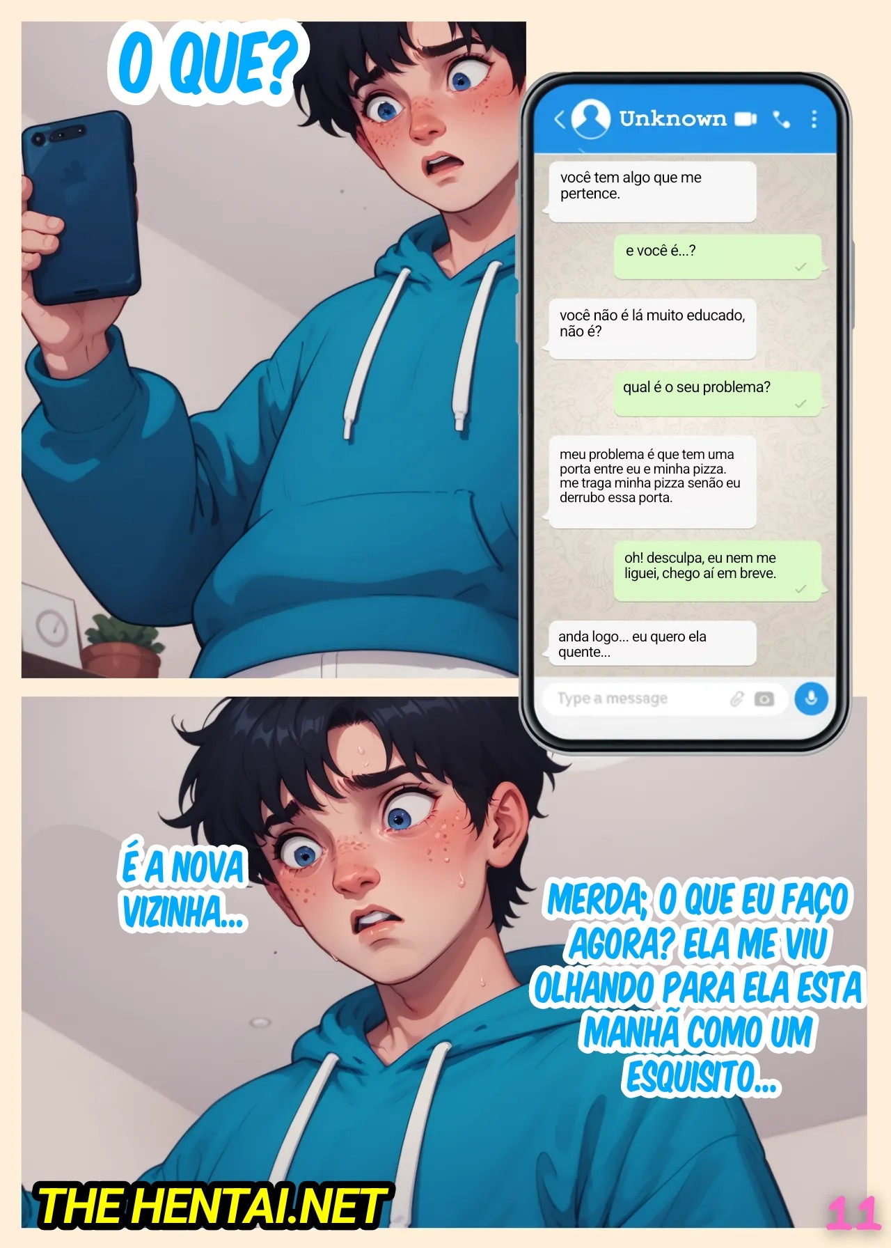Pizza Delivery By Semaiana  Hentai pt-br 12