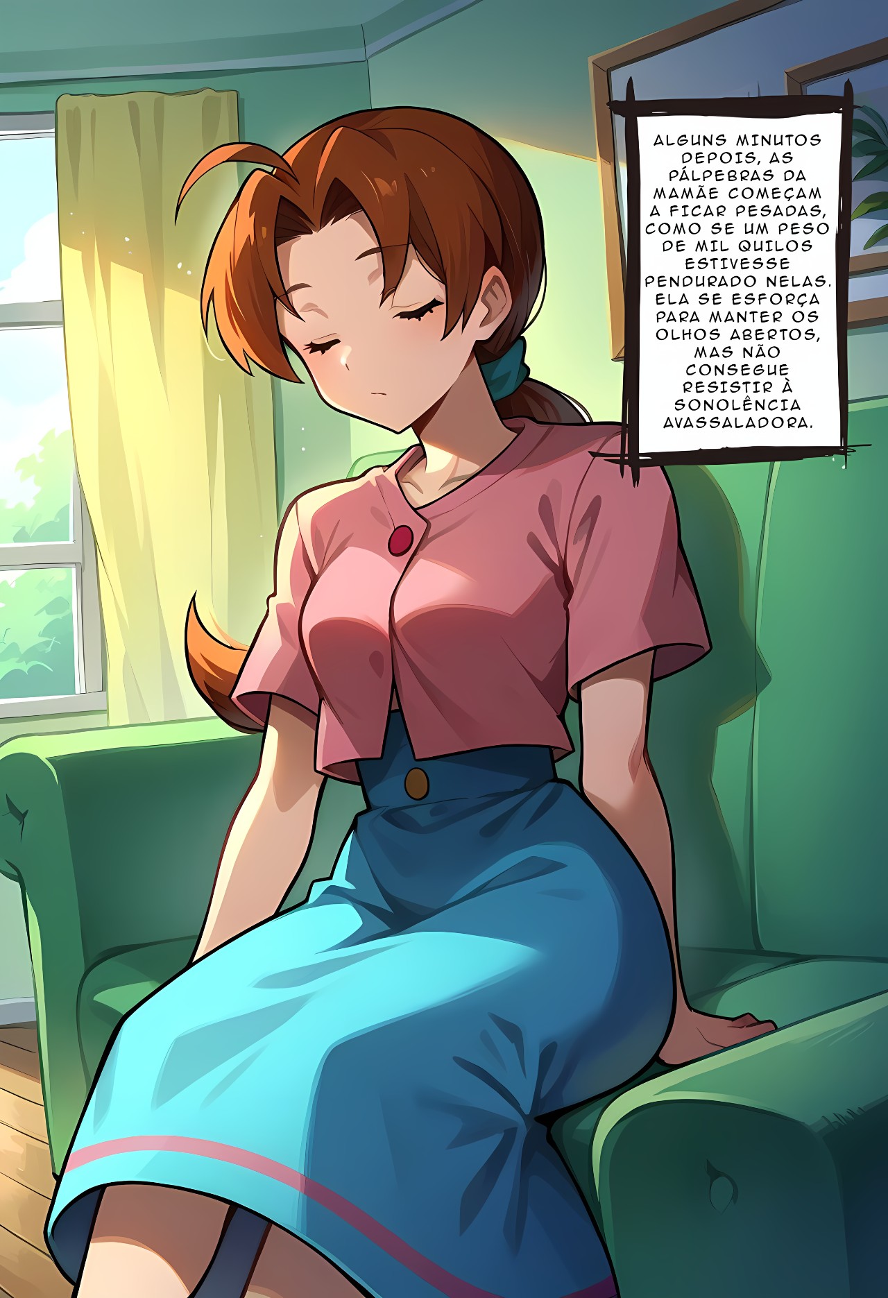 Sleeping Mom By Esccc Hentai pt-br 17