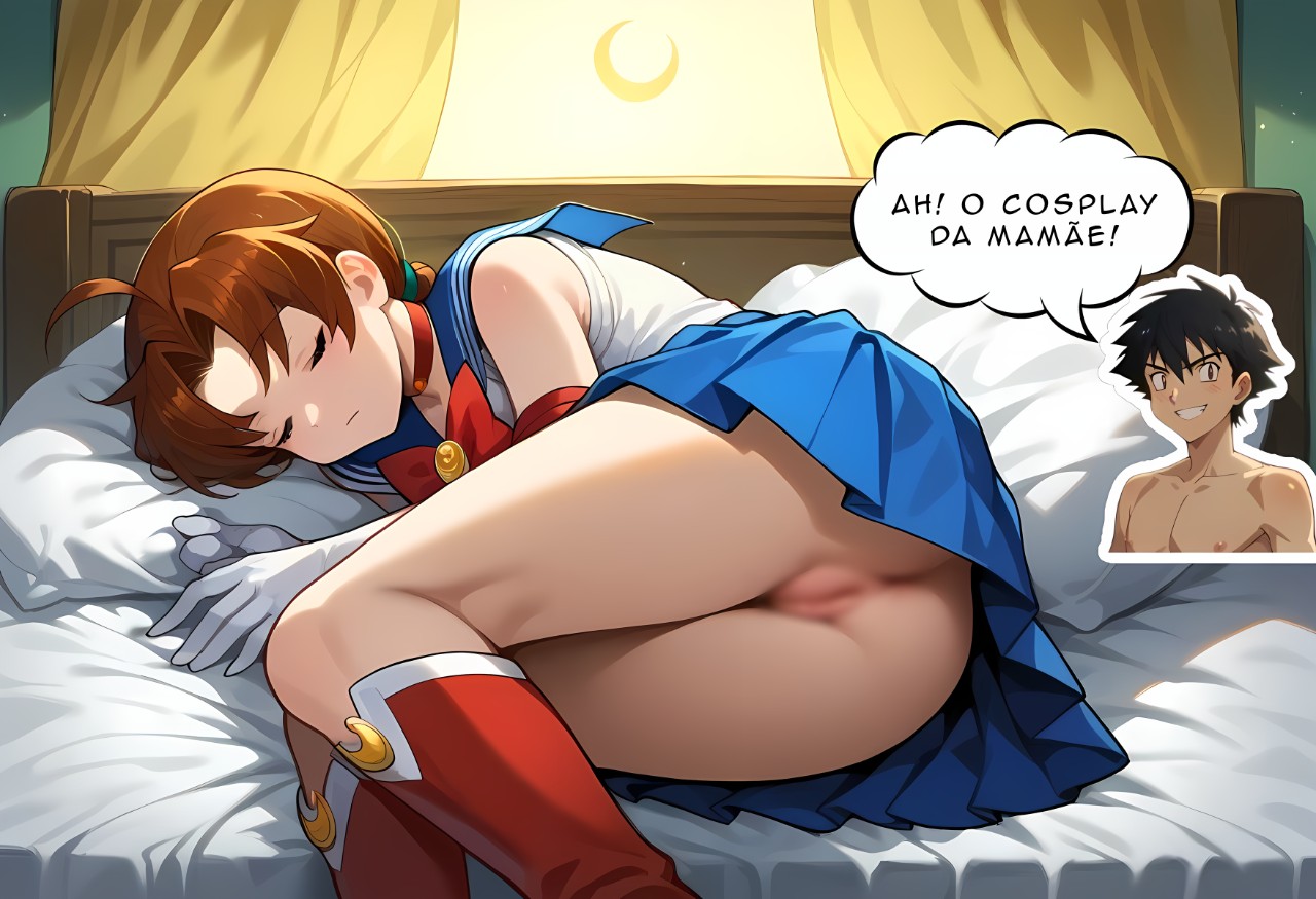 Sleeping Mom By Esccc Hentai pt-br 21