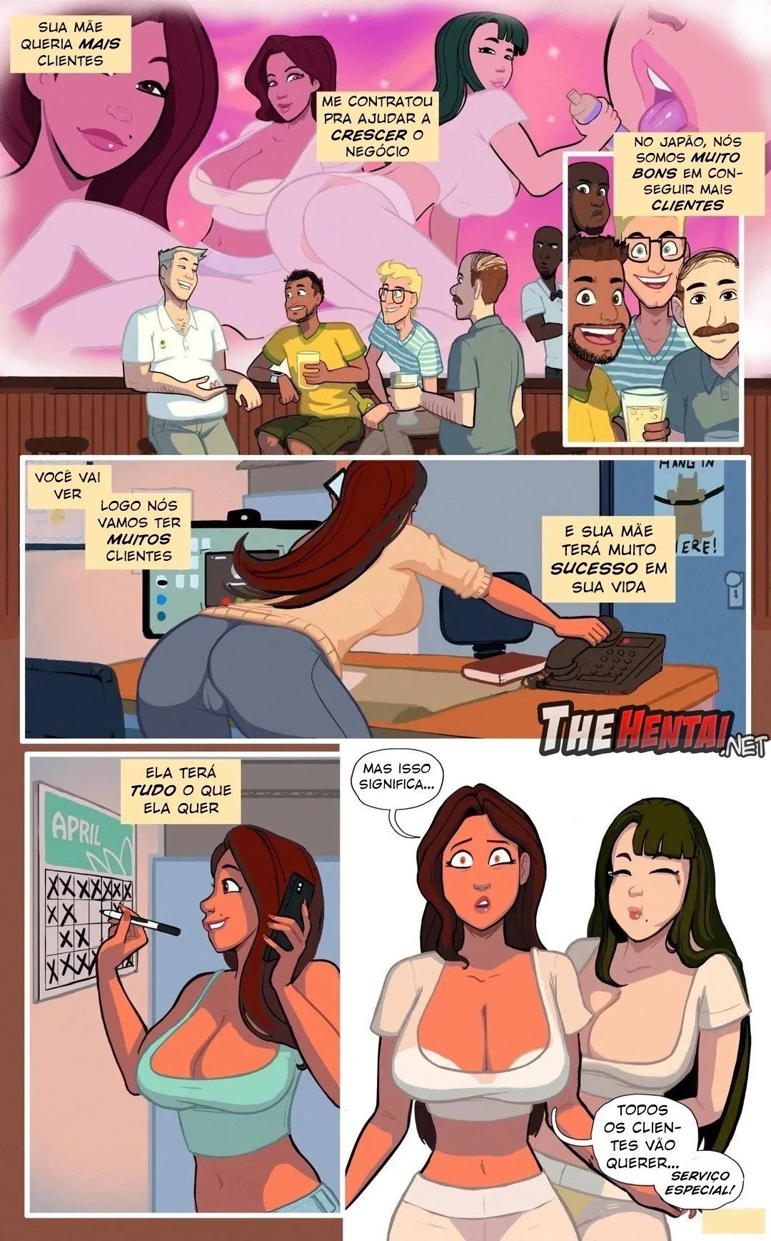 The sweet Life: Special Service Hentai pt-br 15