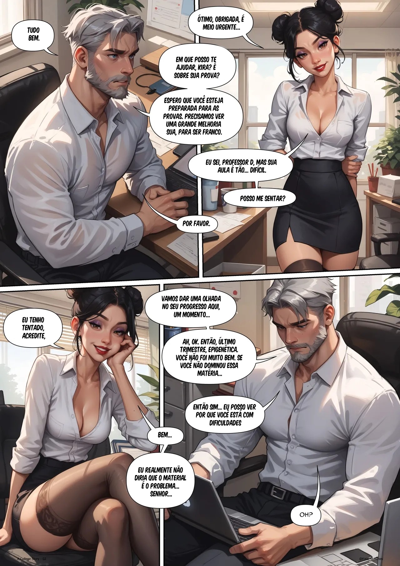 A College Story Part 2: Kira Hentai pt-br 23