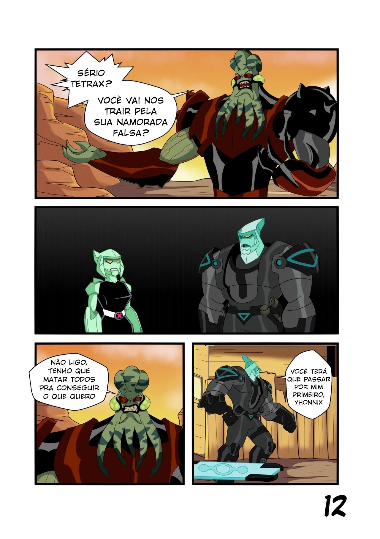 Ben 10: Chaquetrix Part 12 Hentai pt-br 13
