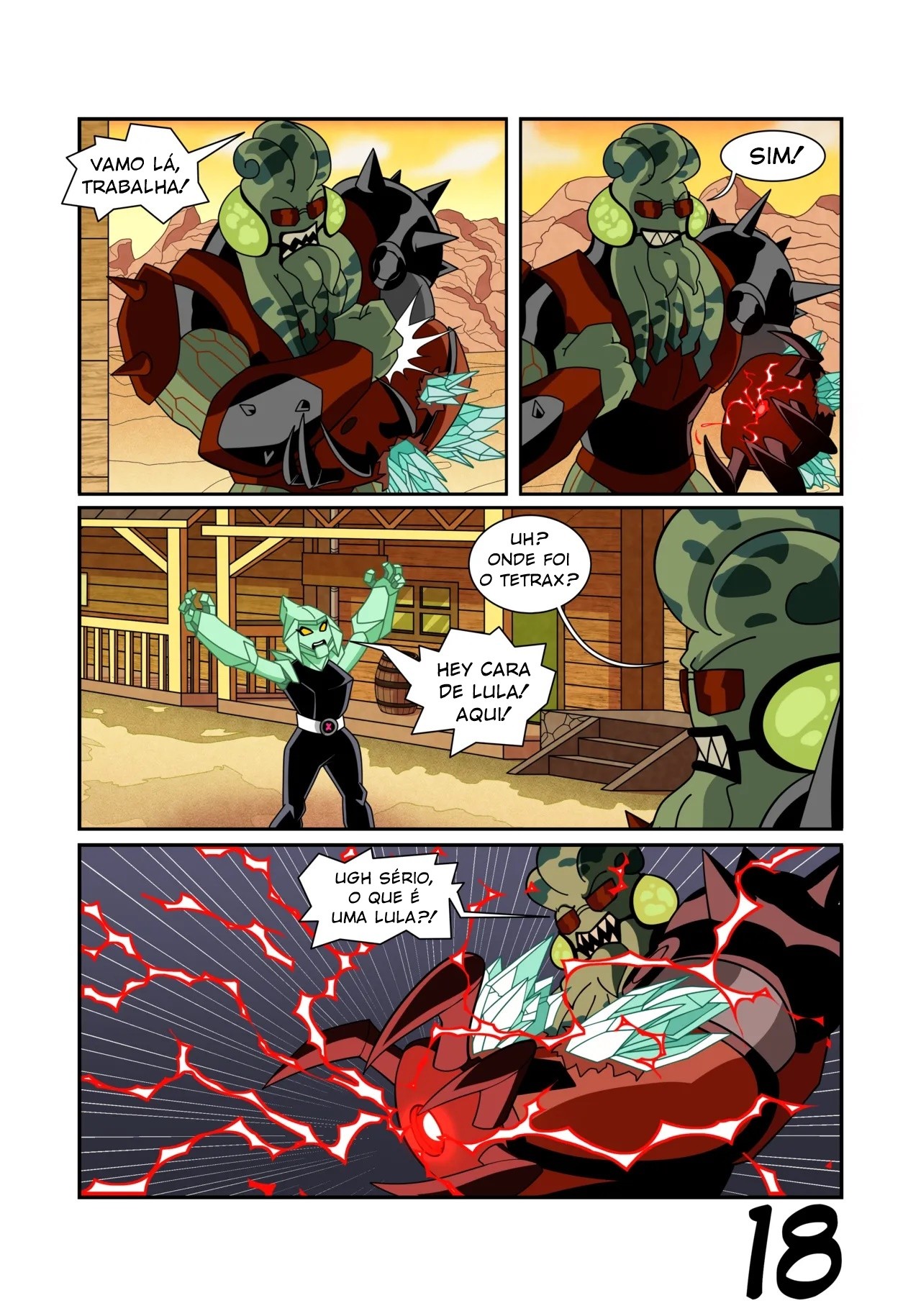 Ben 10: Chaquetrix Part 12 Hentai pt-br 19