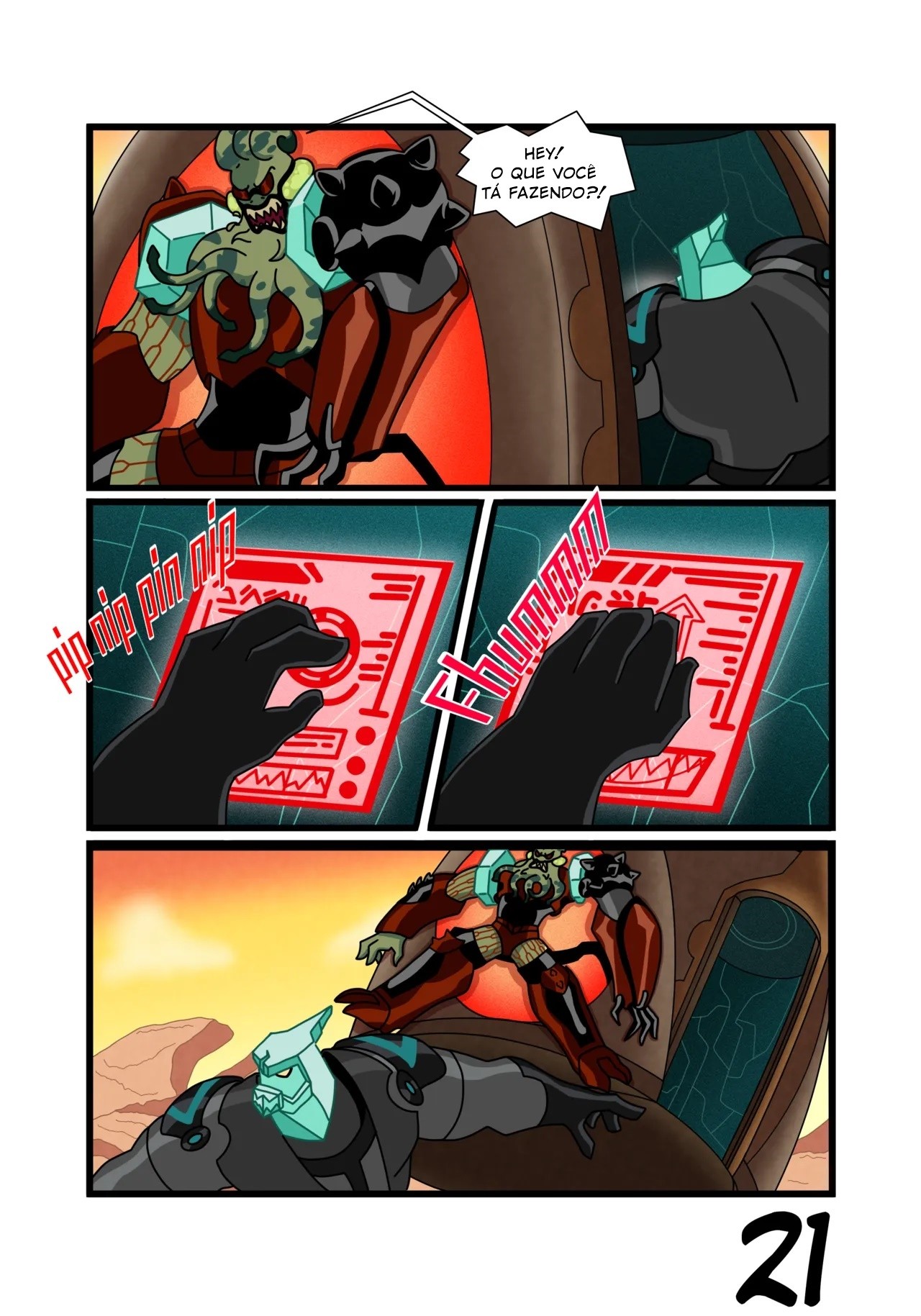 Ben 10: Chaquetrix Part 12 Hentai pt-br 22