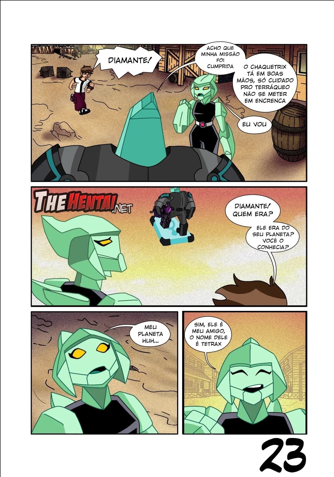 Ben 10: Chaquetrix Part 12 Hentai pt-br 24