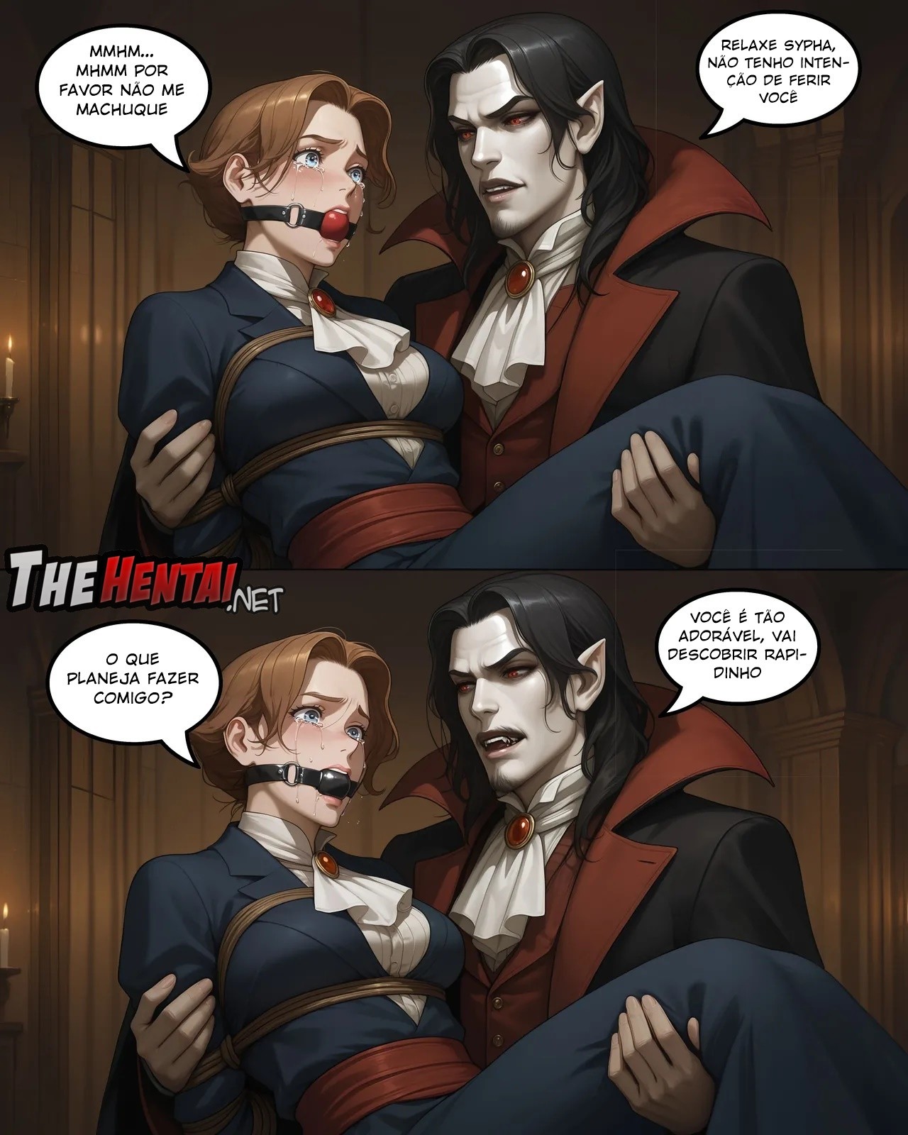 Castlevania: Sypha's Seduction Hentai pt-br 03