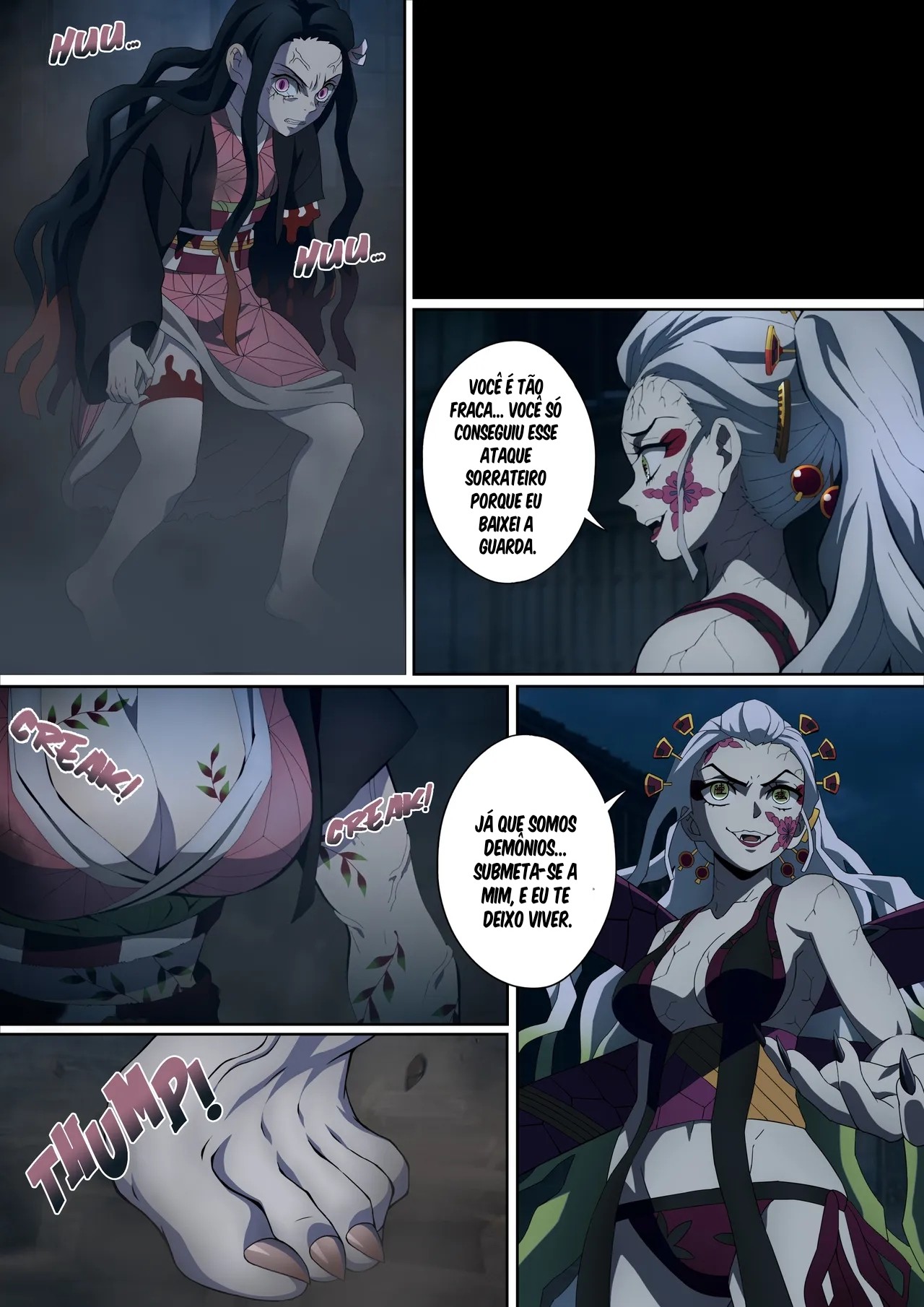 Daki's Blood Demon Art: Trample Part 2 Hentai pt-br 02