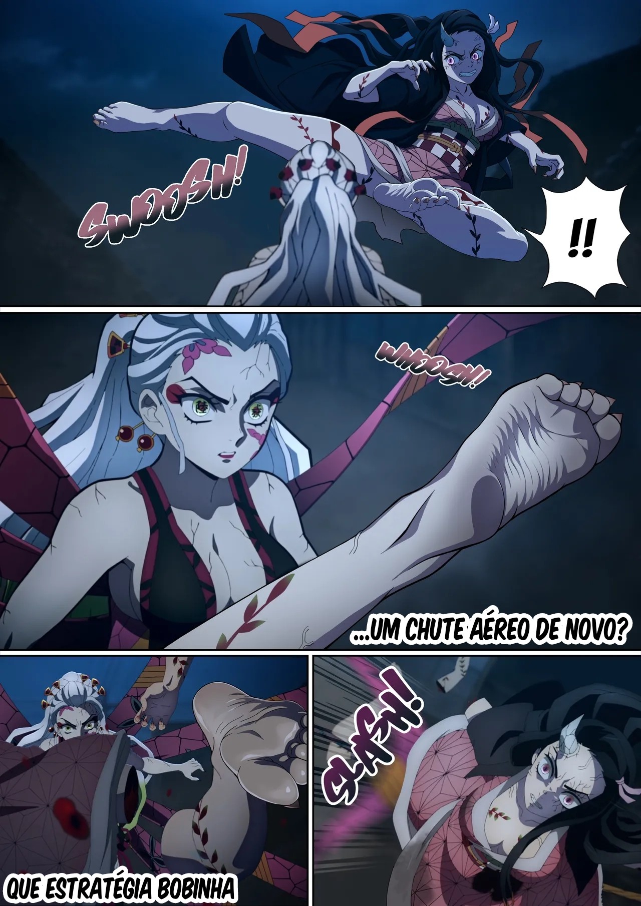 Daki's Blood Demon Art: Trample Part 2 Hentai pt-br 03
