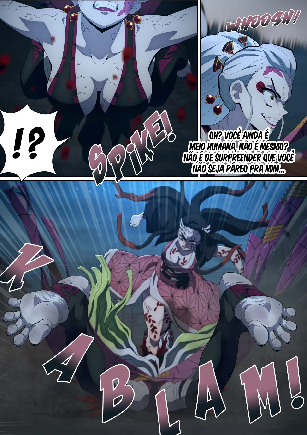 Daki's Blood Demon Art: Trample Part 2 Hentai pt-br 04