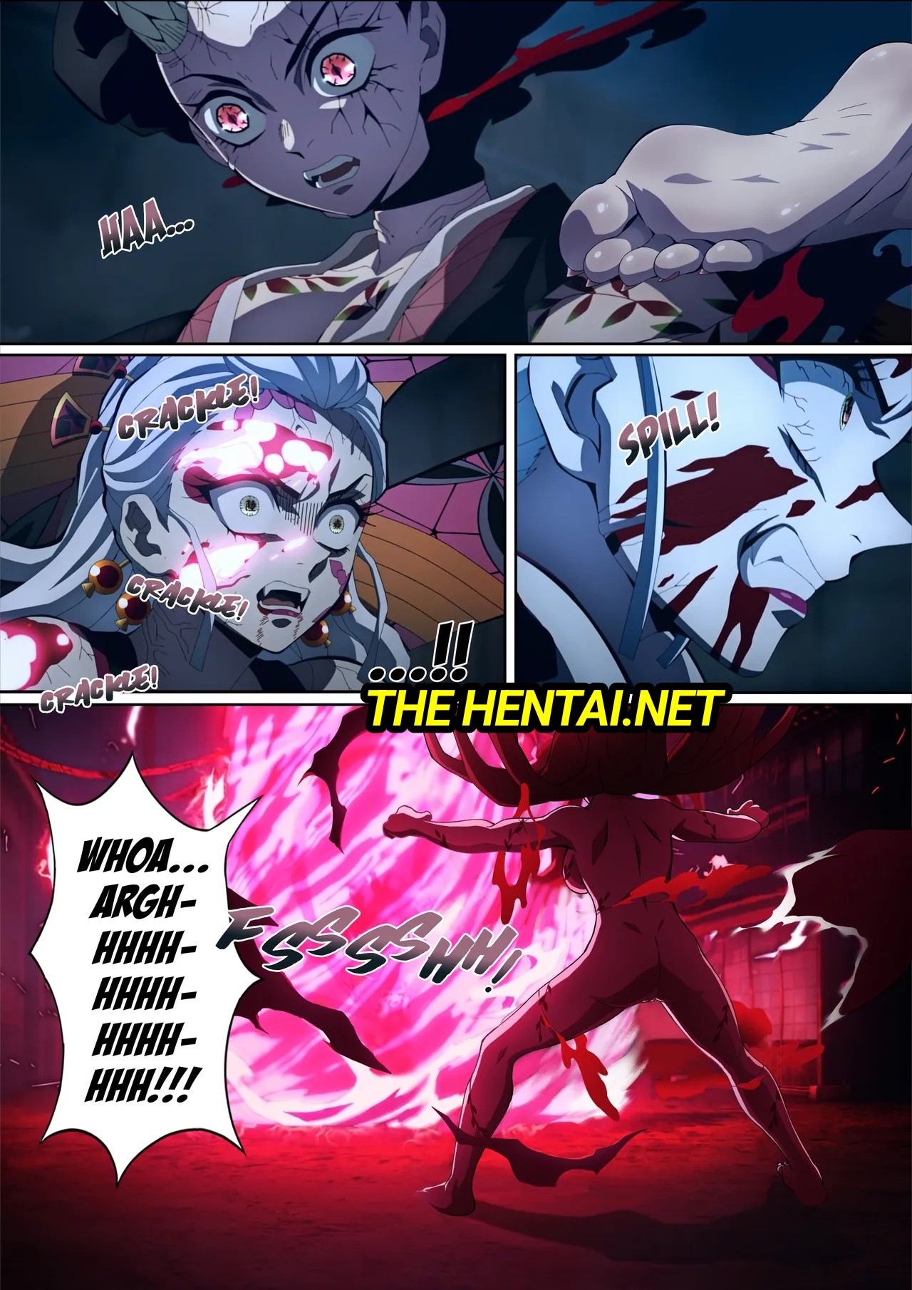 Daki's Blood Demon Art: Trample Part 2 Hentai pt-br 09