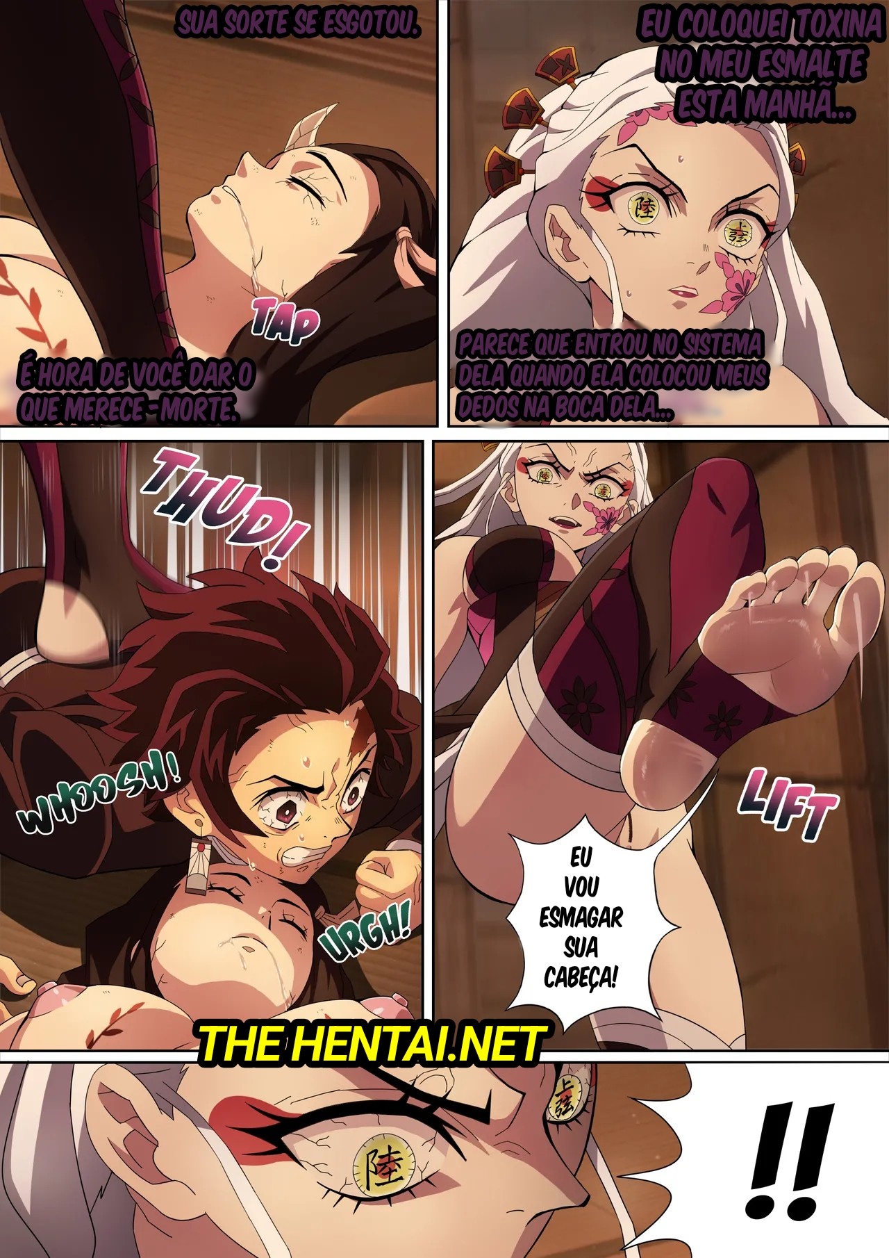 Daki's Blood Demon Art: Trample Part 2 Hentai pt-br 21