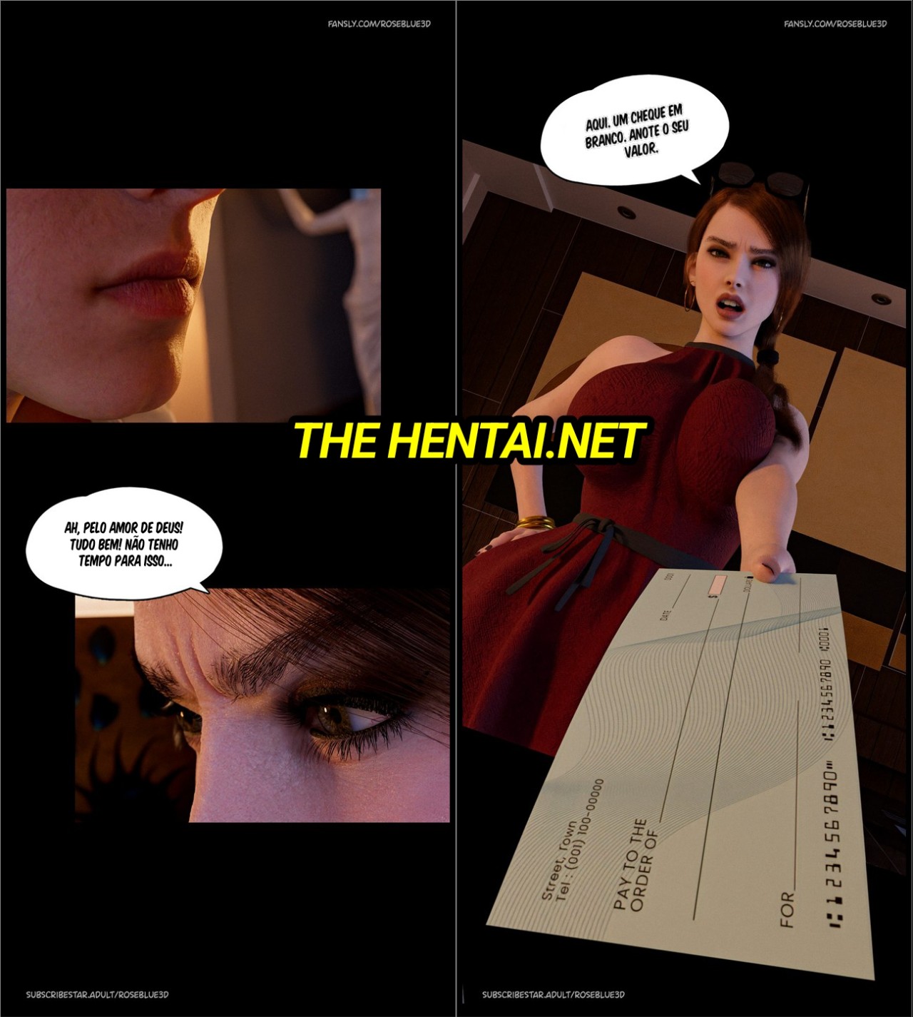 Dismissed By Rose Blue 3D Hentai pt-br 26