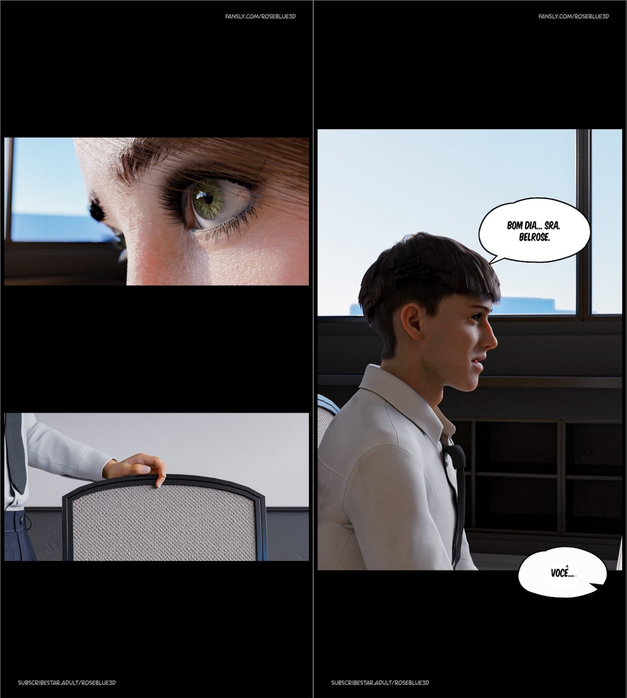 Dismissed By Rose Blue 3D Hentai pt-br 55
