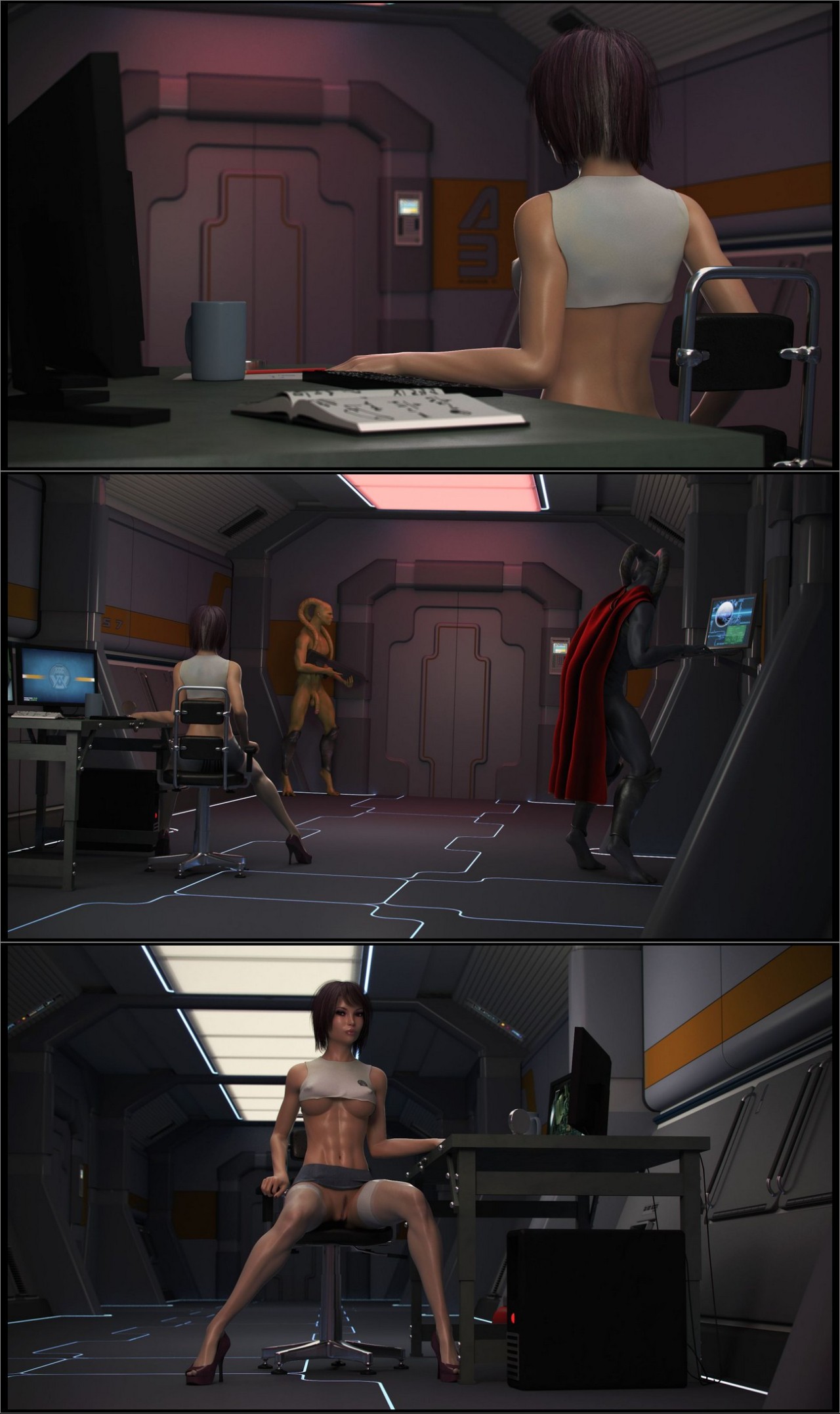 Elven Desires: Distress Signal Part 2 Hentai pt-br 04