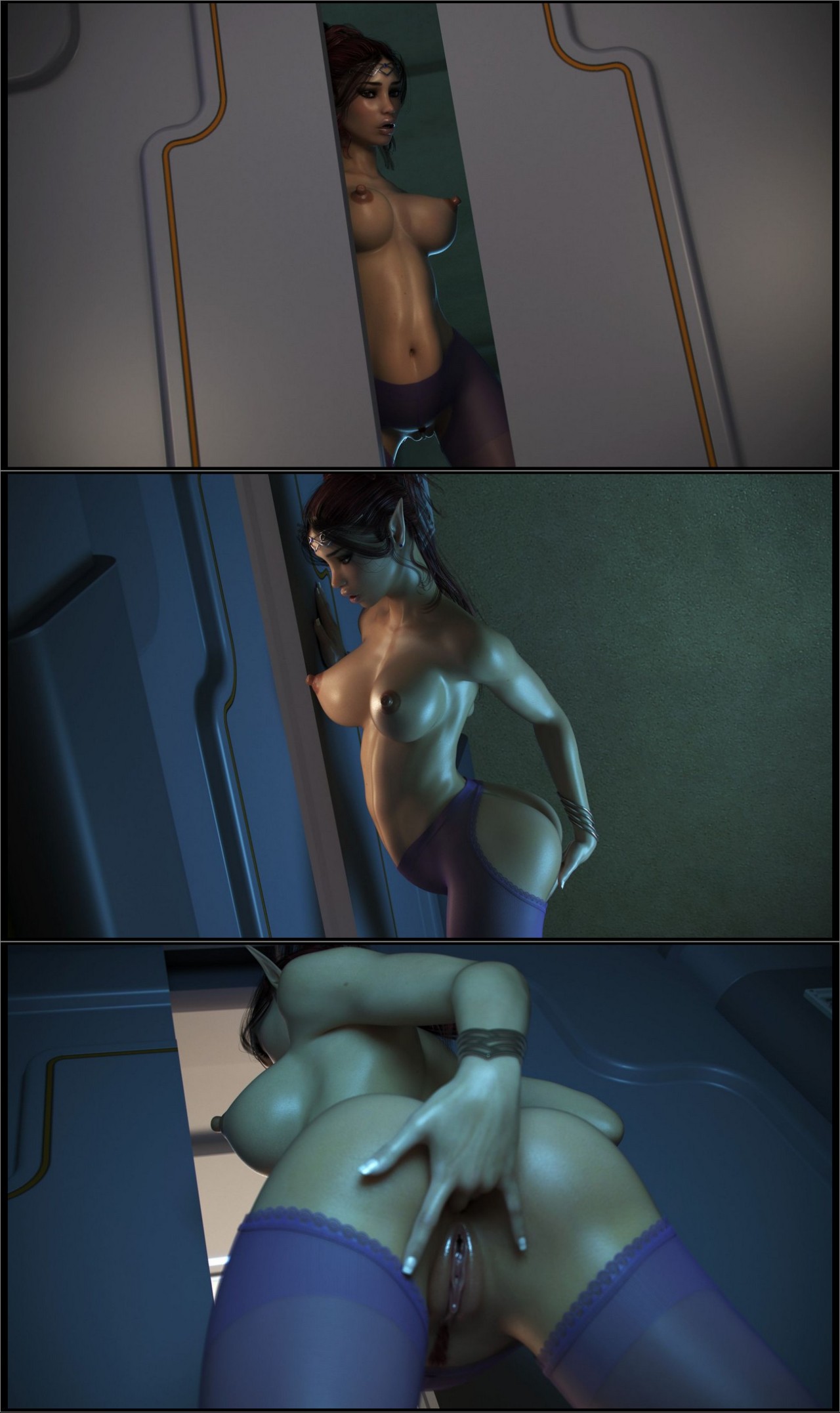 Elven Desires: Distress Signal Part 2 Hentai pt-br 29
