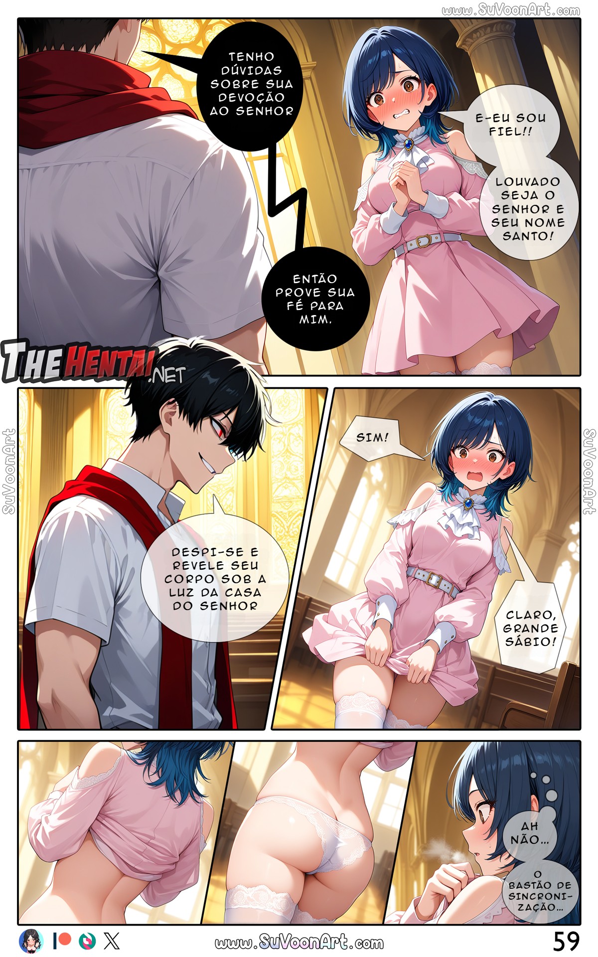 Embrace Your Faith Part 3 Hentai pt-br 13