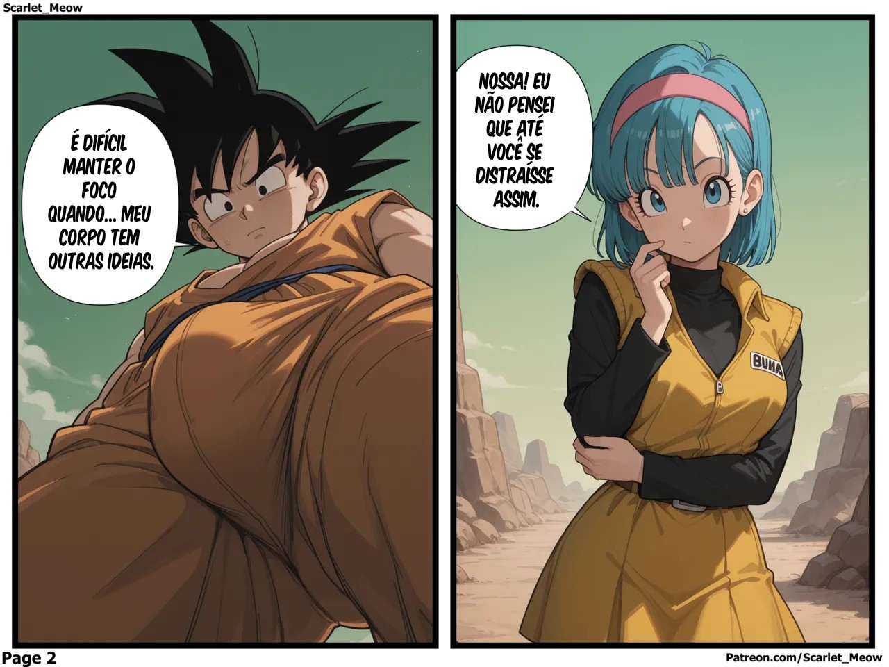 Goku's Absence Part 7: "Namek Needs" Hentai pt-br 03