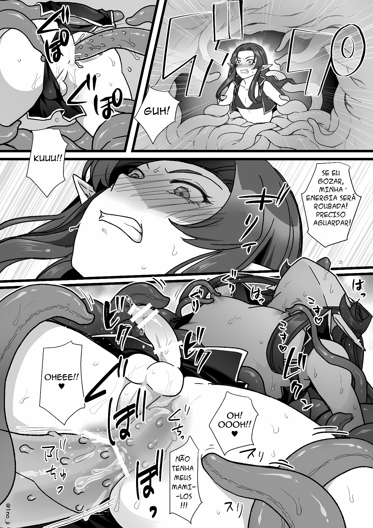 Maou-gun no Moto Kanbu ga Yuusha ni Makete Mesu ni Sareru Hanashi Part 2 Hentai pt-br 29