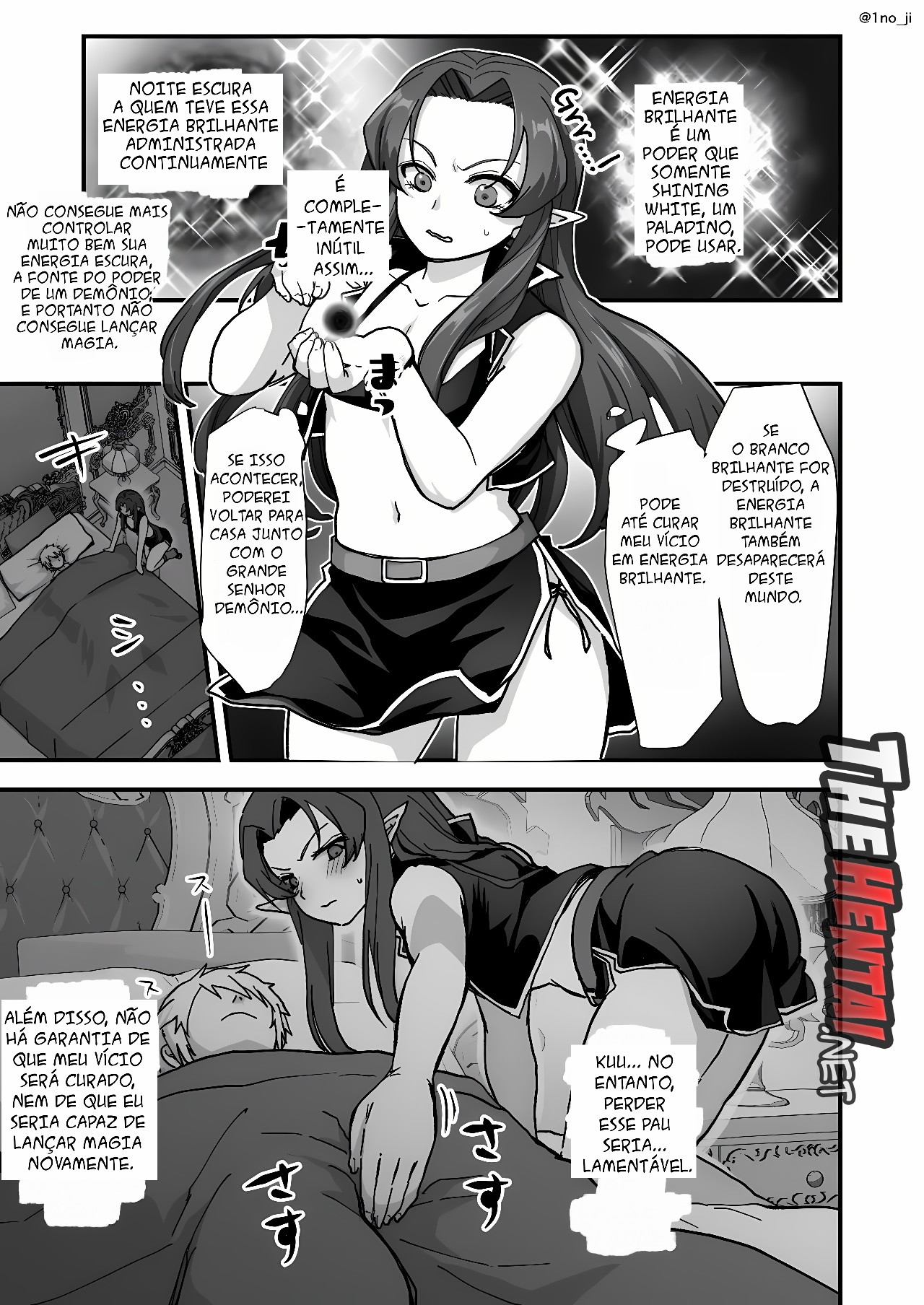 Maou-gun no Moto Kanbu ga Yuusha ni Makete Mesu ni Sareru Hanashi Part 2 Hentai pt-br 33