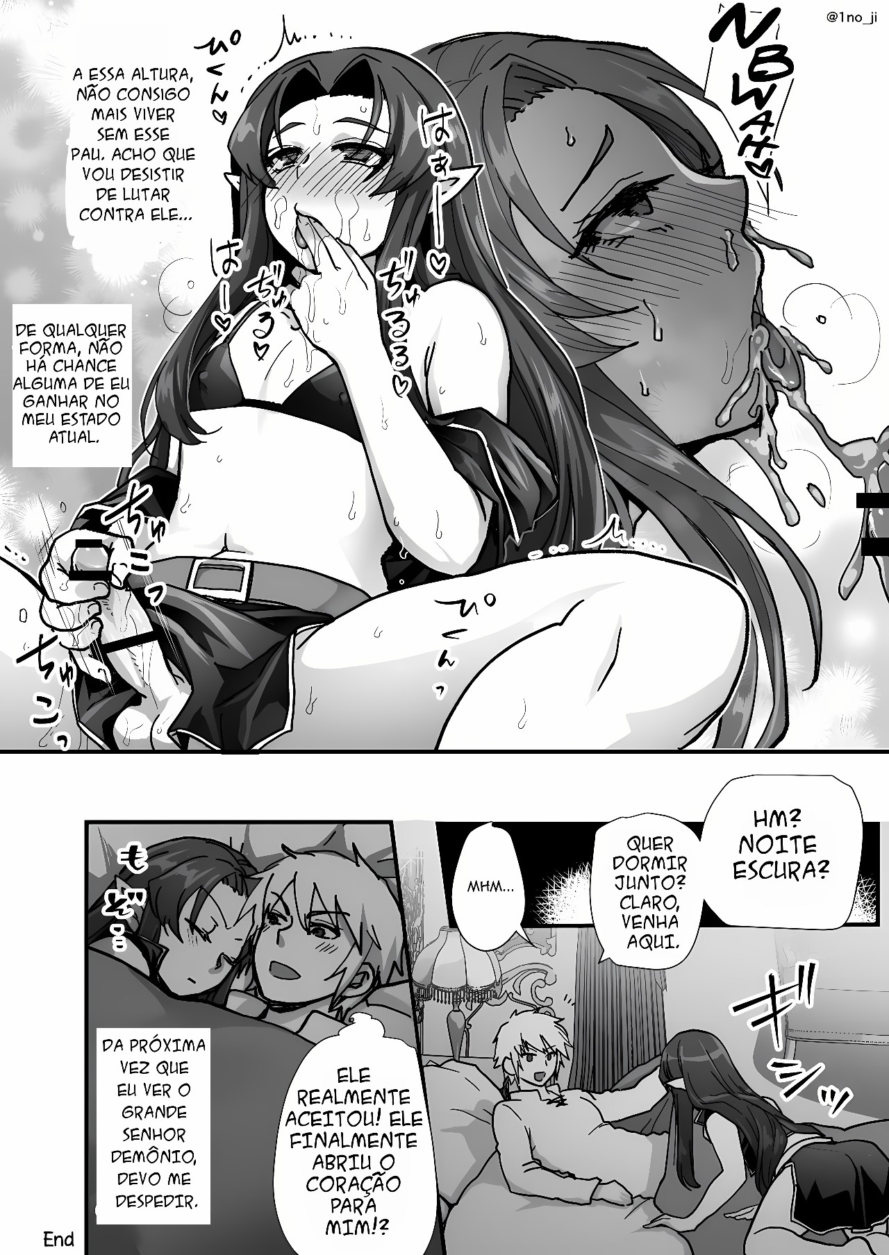 Maou-gun no Moto Kanbu ga Yuusha ni Makete Mesu ni Sareru Hanashi Part 2 Hentai pt-br 37