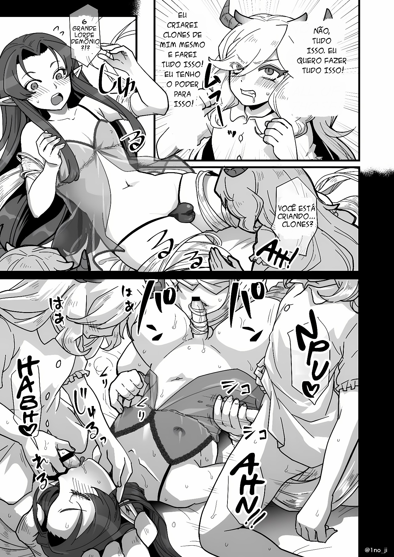 Maou-gun no Moto Kanbu ga Yuusha ni Makete Mesu ni Sareru Hanashi Part 2 Hentai pt-br 40