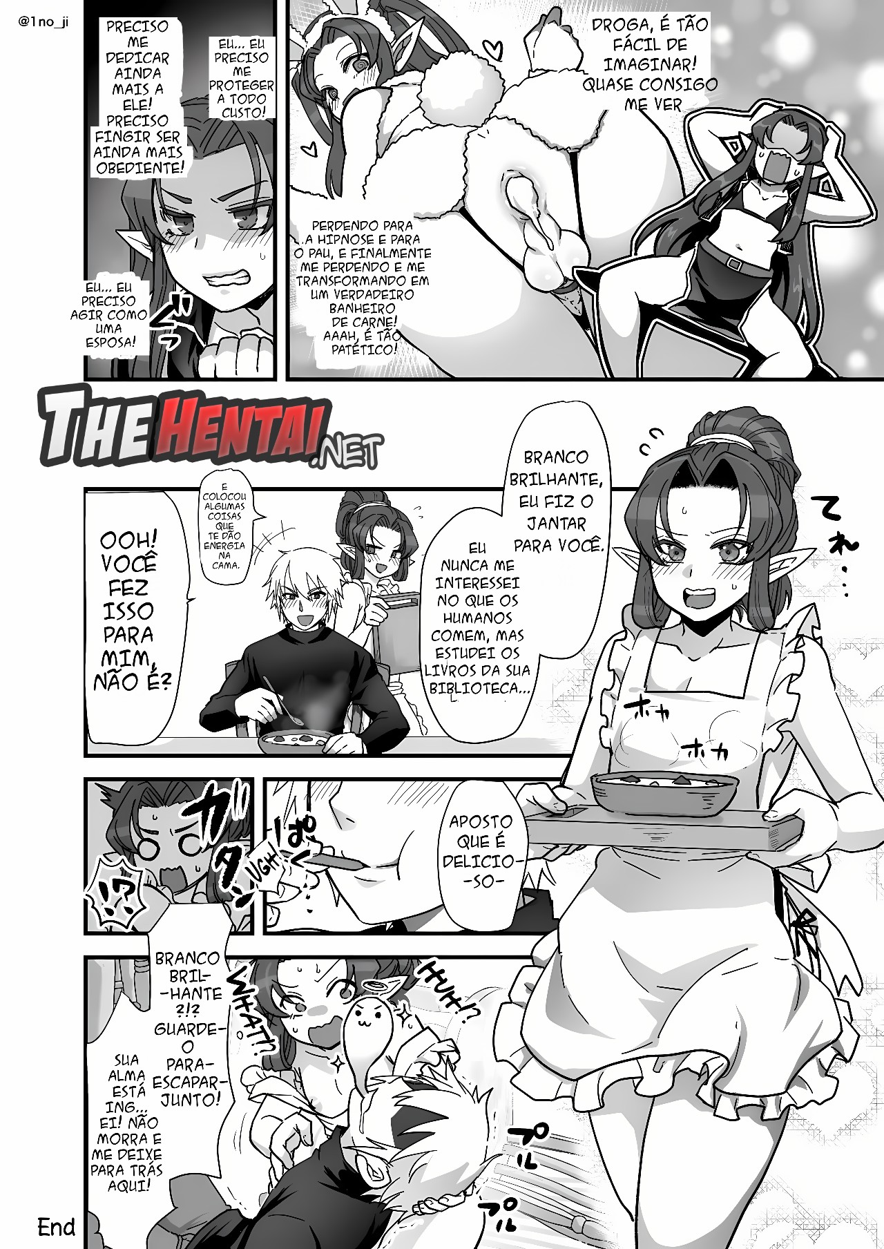 Maou-gun no Moto Kanbu ga Yuusha ni Makete Mesu ni Sareru Hanashi Part 2 Hentai pt-br 59