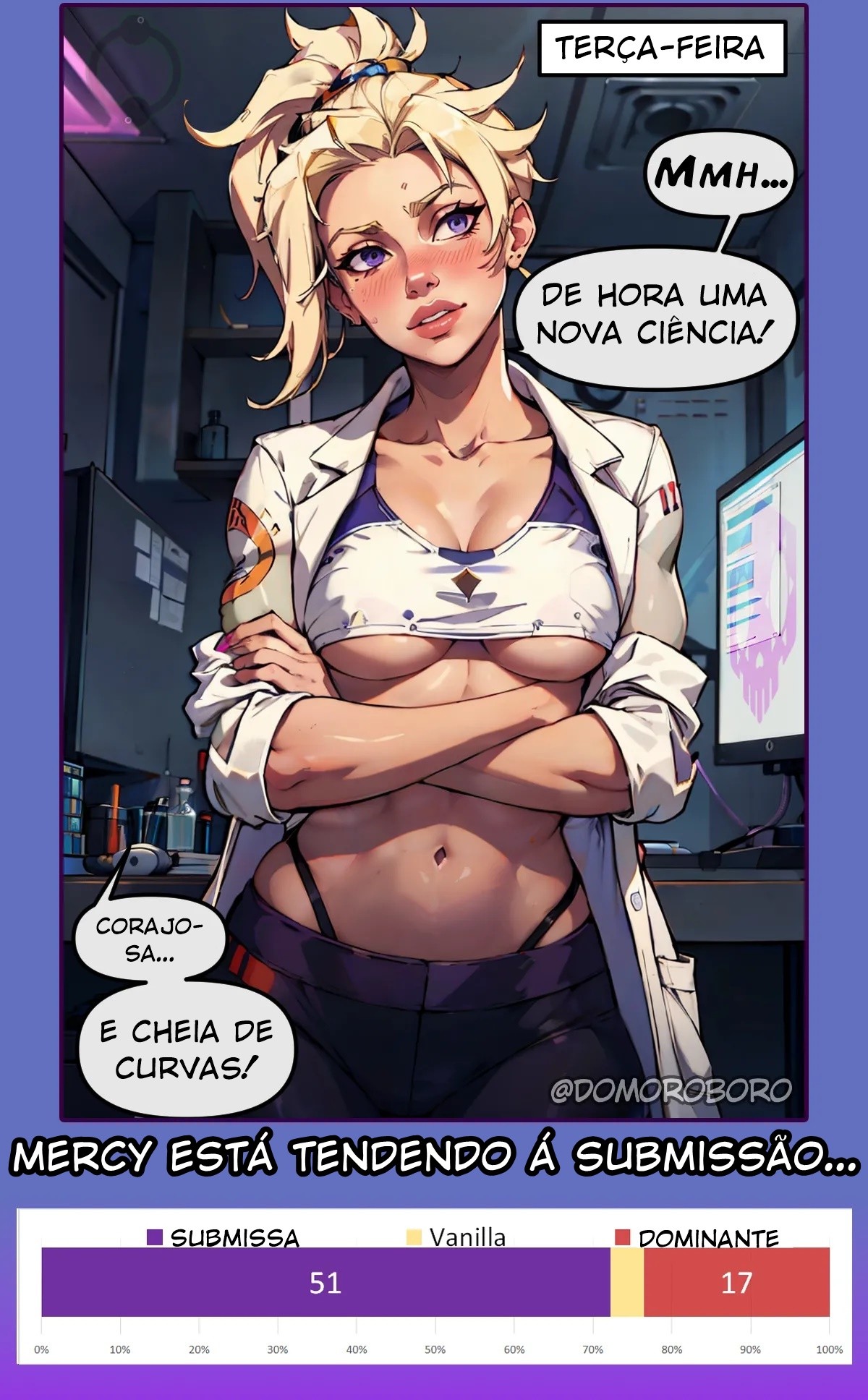 Mercy's OverWrite Hentai pt-br 19