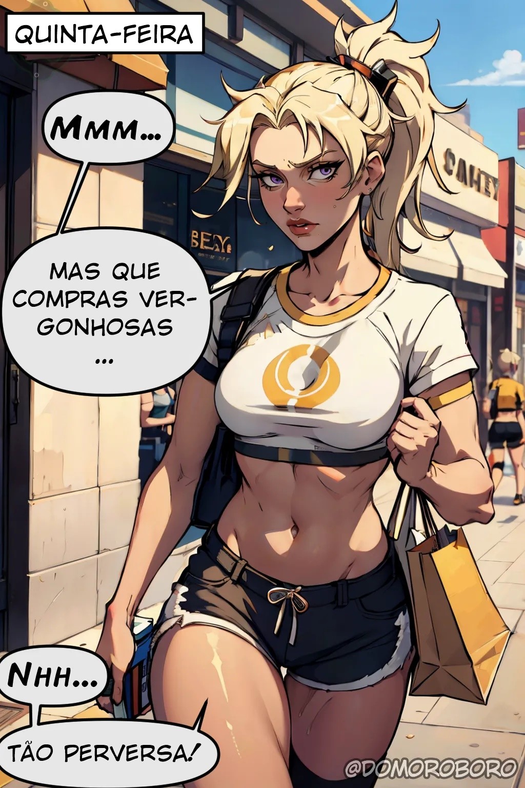 Mercy's OverWrite Hentai pt-br 22