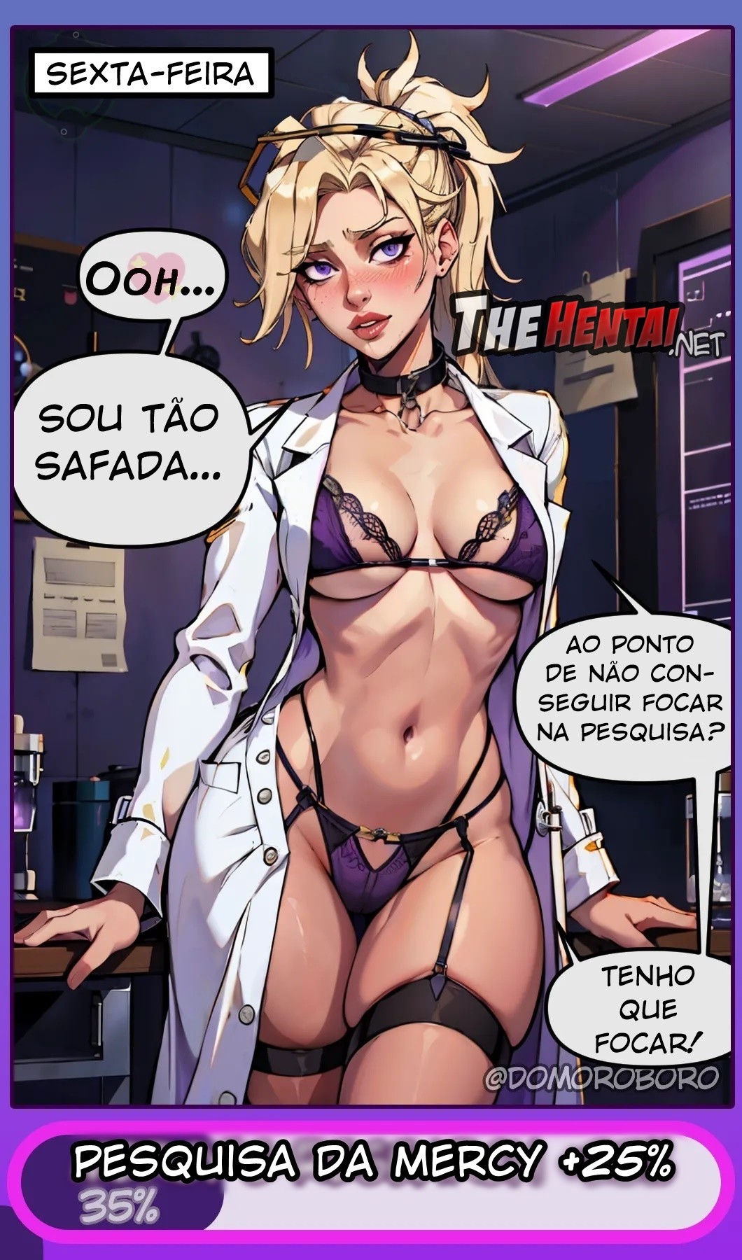 Mercy's OverWrite Hentai pt-br 24