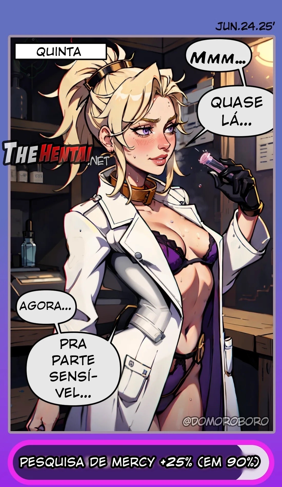 Mercy's OverWrite Hentai pt-br 33