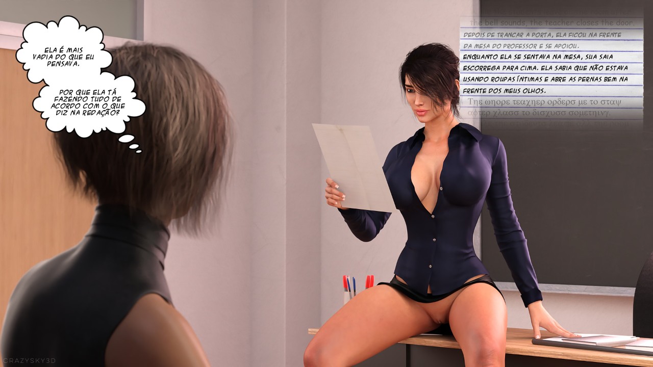 Monica: A Teacher With Passion Hentai pt-br 11