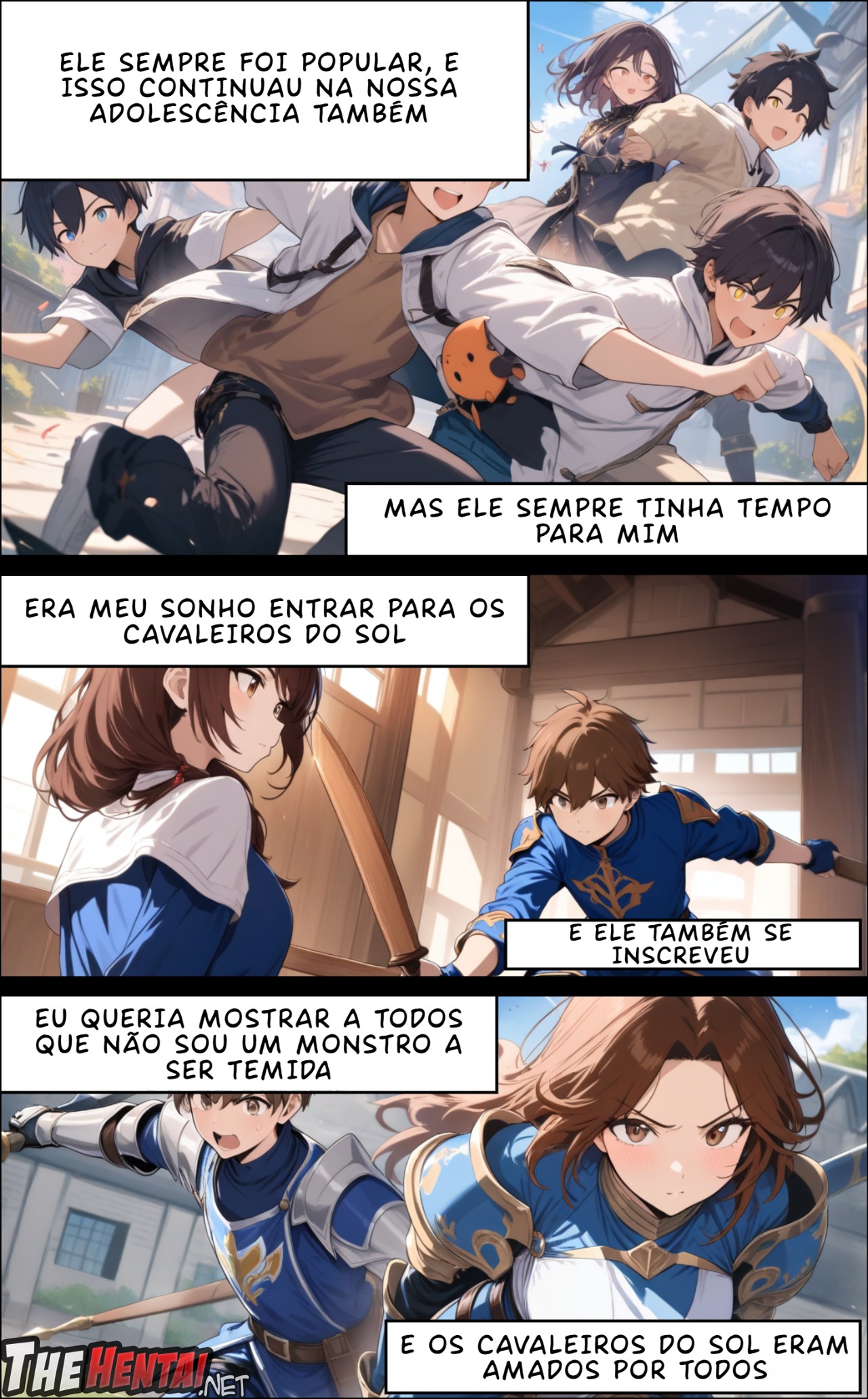 My Journey As a Knight Of The Sun  Hentai pt-br 07