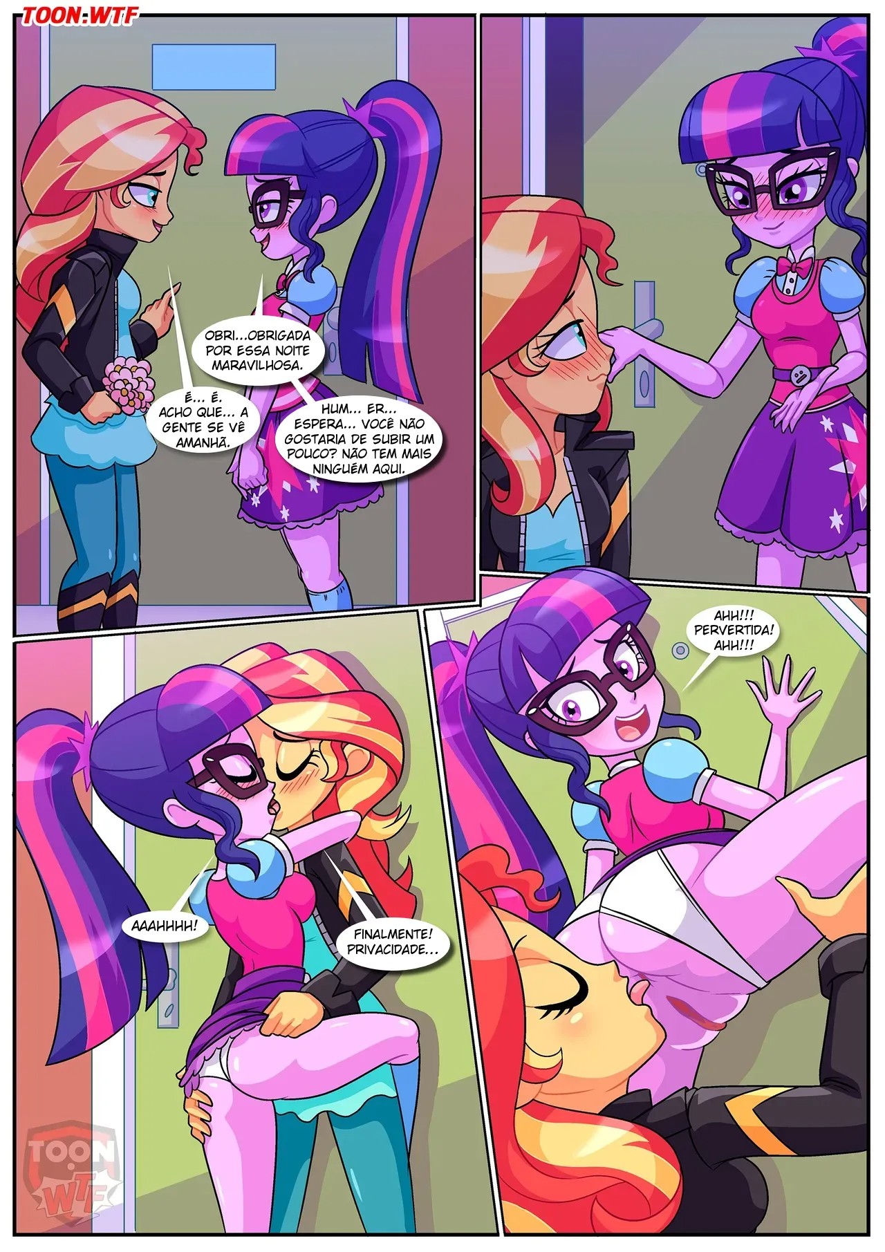 My Lovely Princess: Yuri Is Magic Hentai pt-br 05