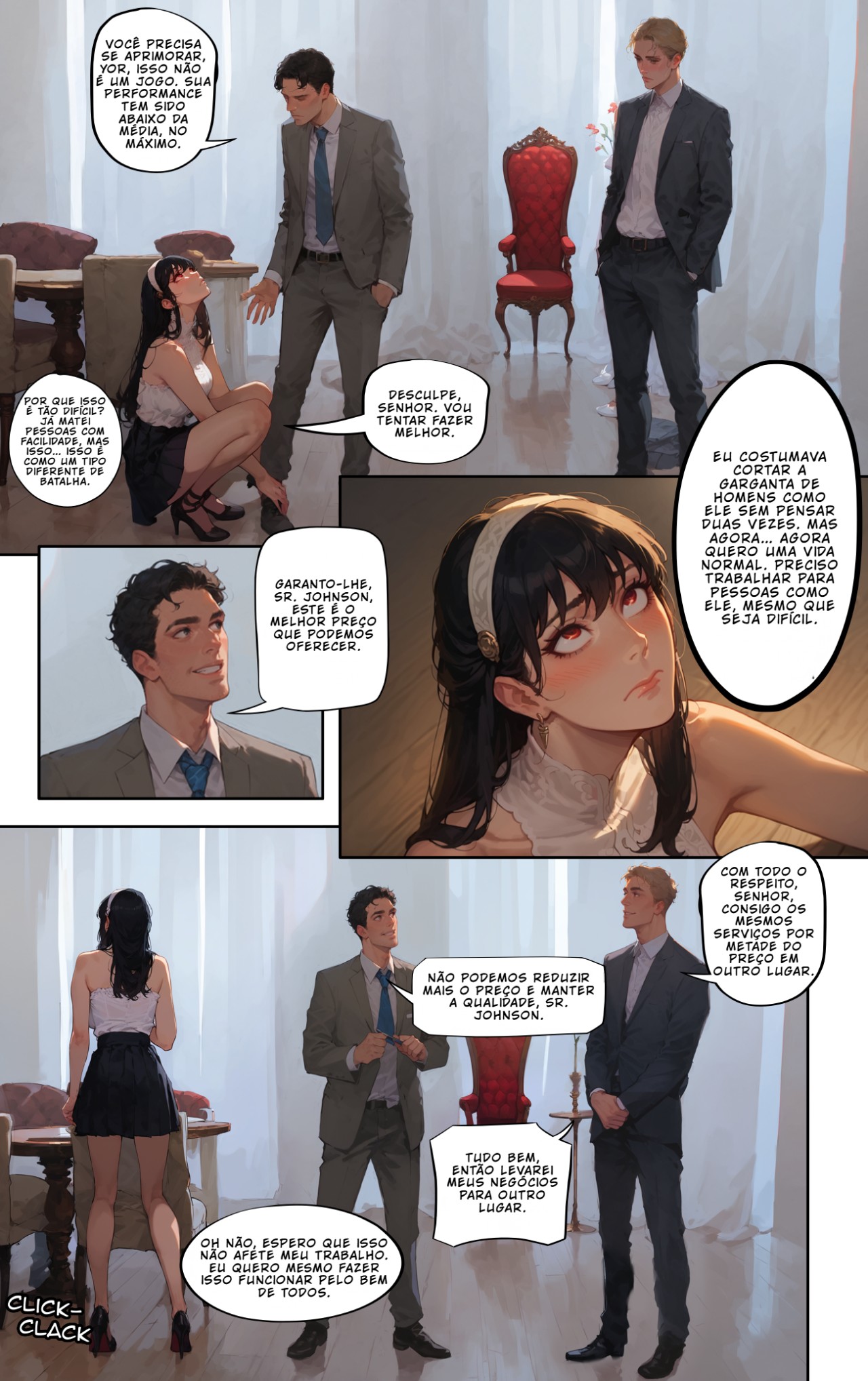 Private Assistant: Yor Needs To Get This Job Done Hentai pt-br 03